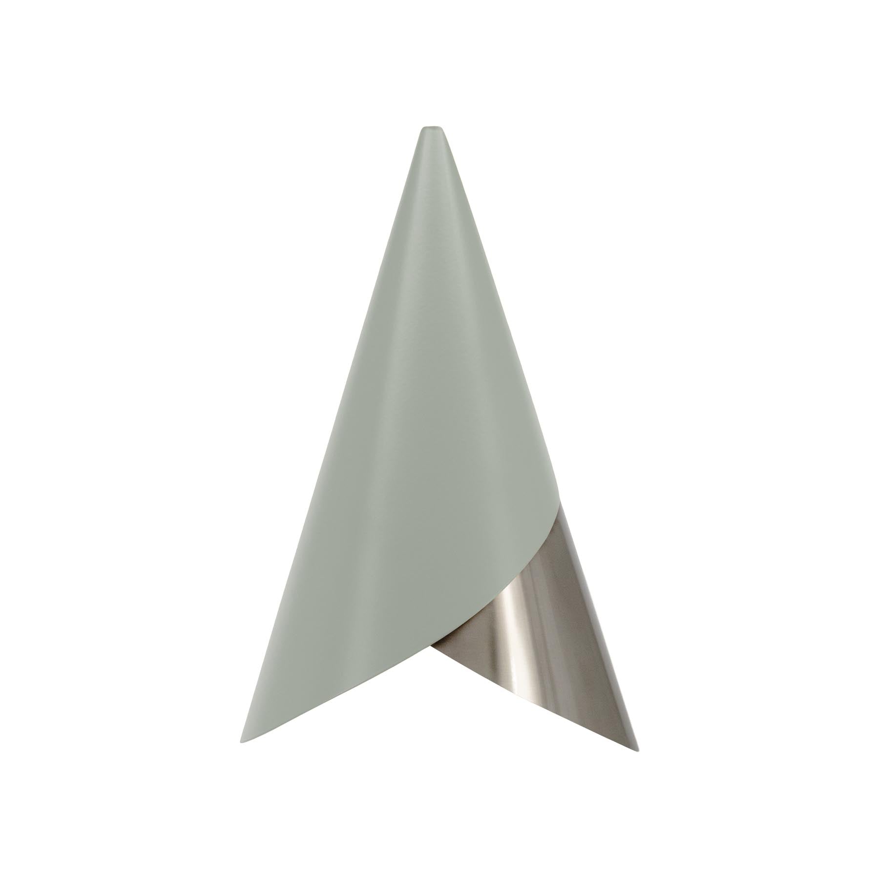 Cornet Lampenschirm in Nuance Olive/Steel präsentiert im Onlineshop von KAQTU Design AG. Lampenschirm ist von Umage