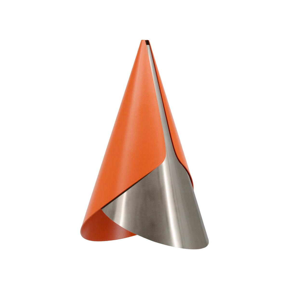 Lampenschirm Cornet von Umage aus Aluminium mit zwei gegeneinander drehbaren Kegeln