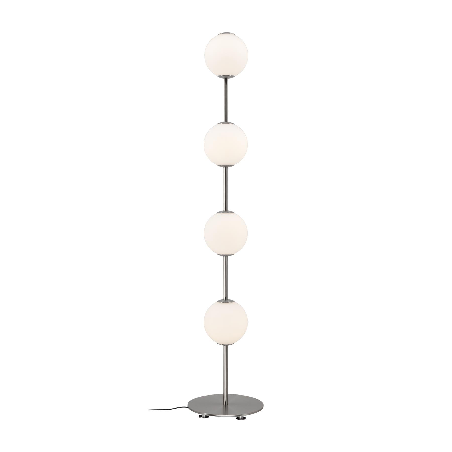 Audrey Floor lamp in Silber präsentiert im Onlineshop von KAQTU Design AG. Stehleuchte ist von Umage