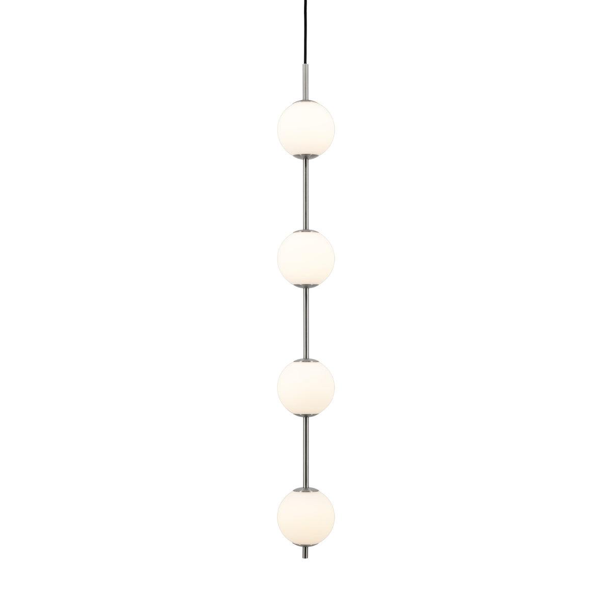 Audrey Pendellampe 4er in Silber präsentiert im Onlineshop von KAQTU Design AG. Pendelleuchte ist von Umage
