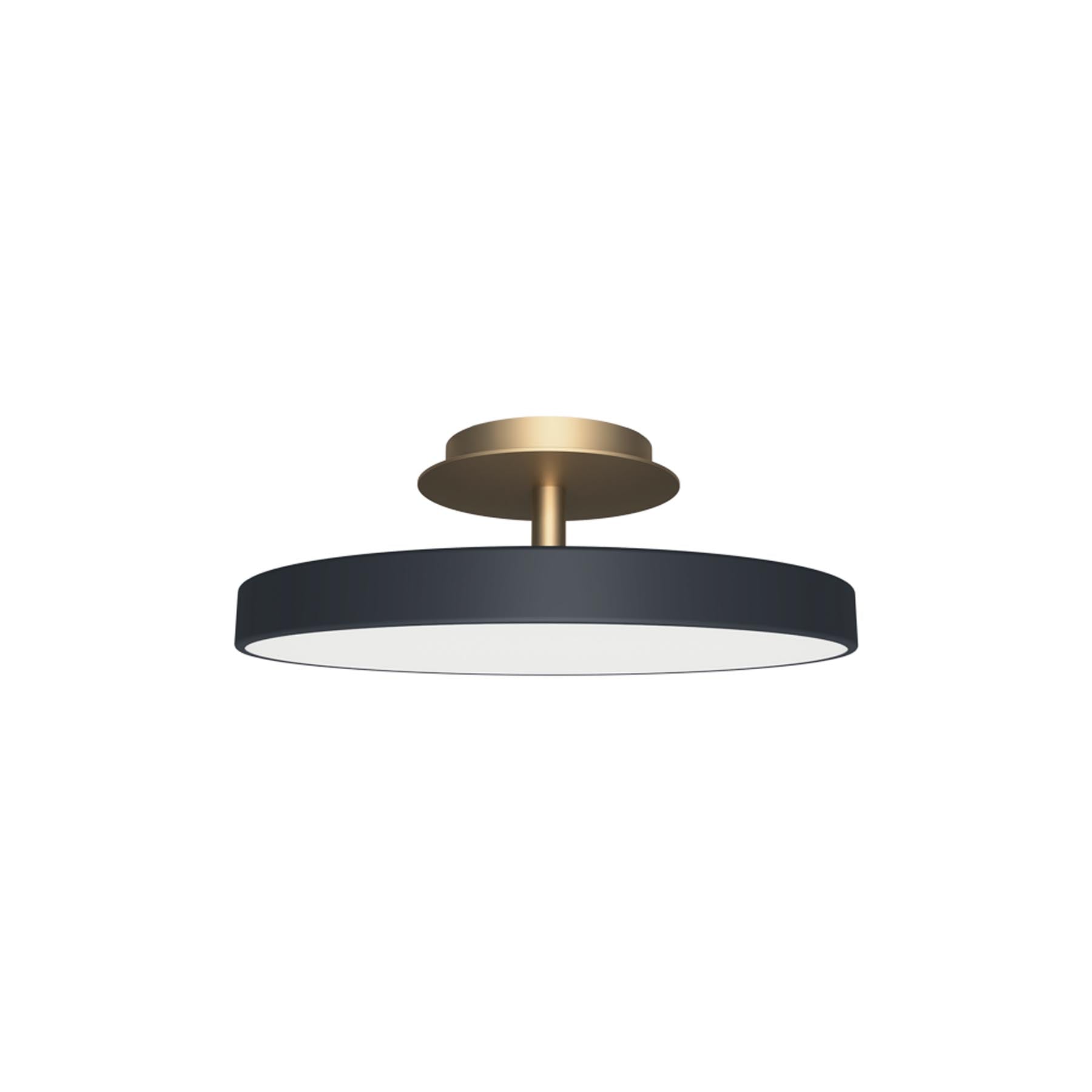 Moderne Asteria Up Plus Deckenleuchte in elegantem Anthrazit, ideal für stilvolle Wohnräume, erhältlich bei KAQTU Design AG.
