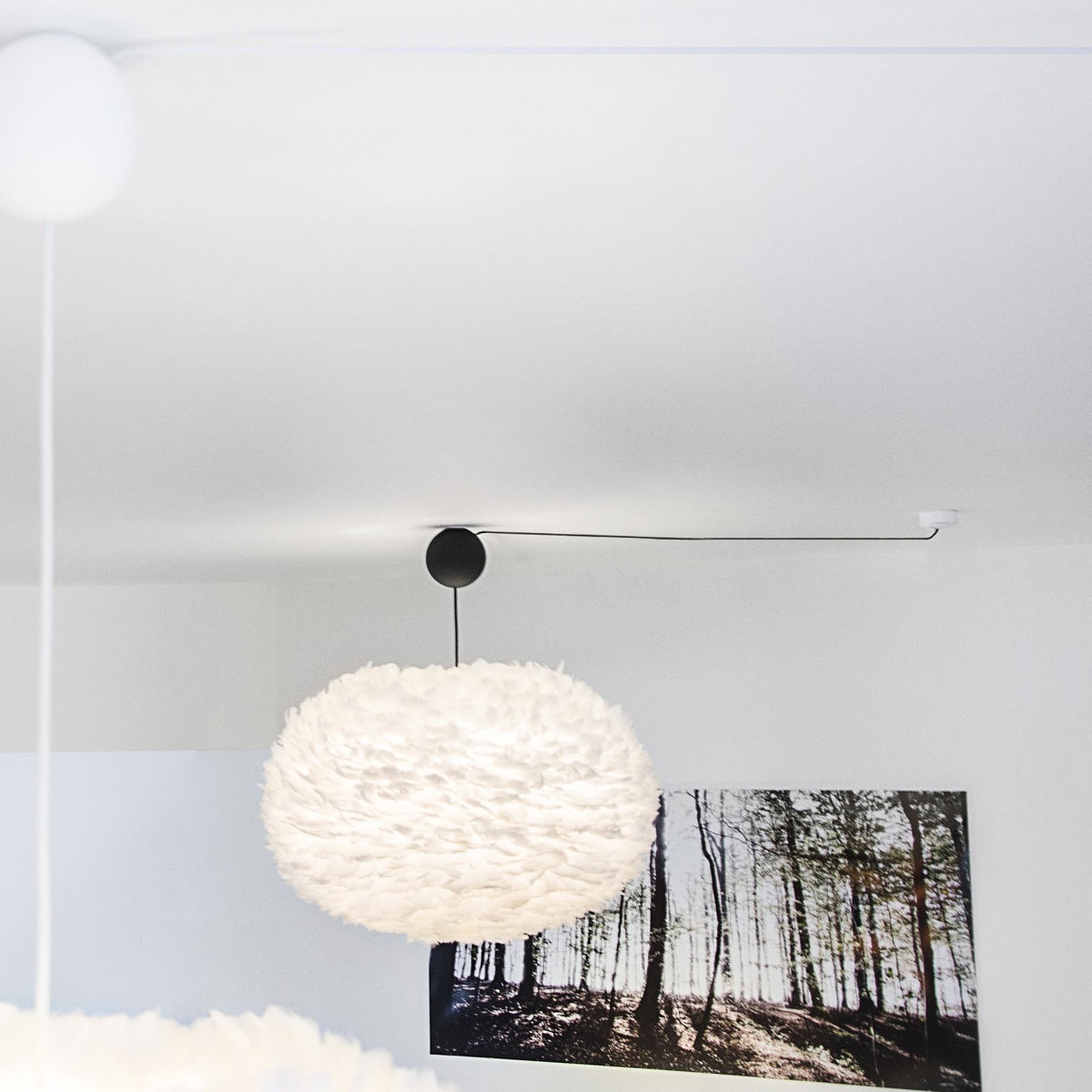 Cannonball in Black präsentiert im Onlineshop von KAQTU Design AG. Kabel / Lampenfassung ist von Umage