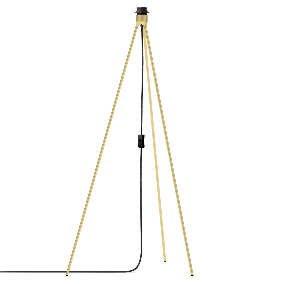 Tripod 3m Kabel in Brushed Brass präsentiert im Onlineshop von KAQTU Design AG. Lampenständer ist von Umage