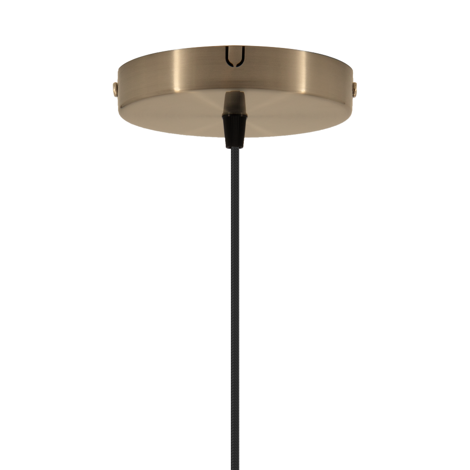 Rosette in Brass präsentiert im Onlineshop von KAQTU Design AG. Kabel / Lampenfassung ist von Umage