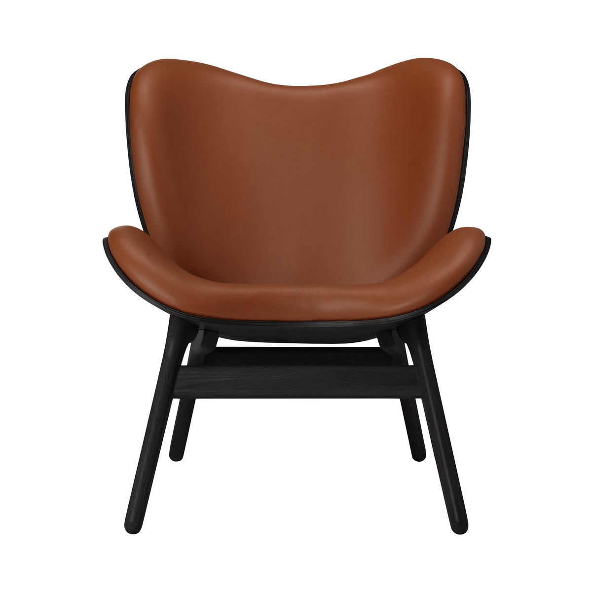 A Conversation Piece Low Sessel in Cognac präsentiert im Onlineshop von KAQTU Design AG. Sessel ist von Umage