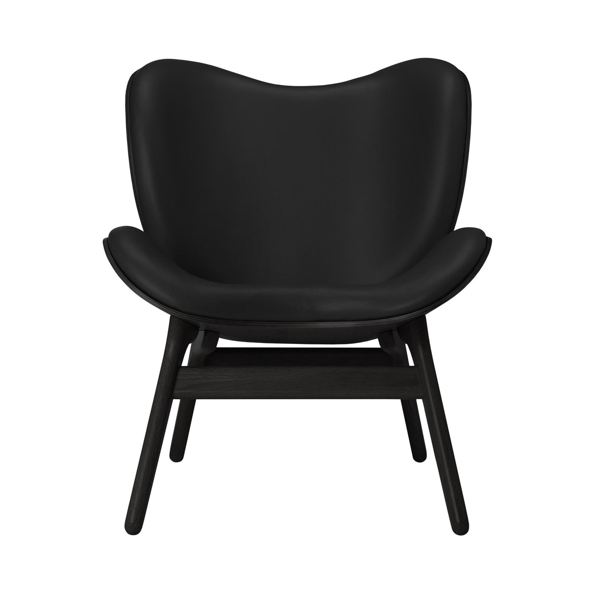 A Conversation Piece Low Sessel in Black präsentiert im Onlineshop von KAQTU Design AG. Sessel ist von Umage