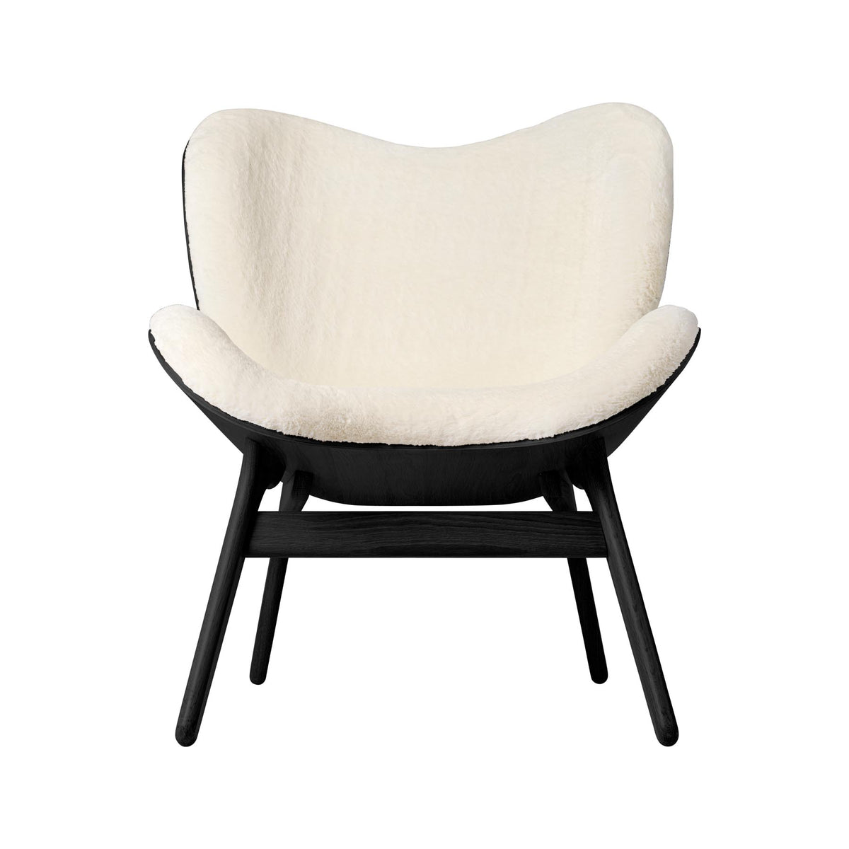 A Conversation Piece Low Sessel in Teddy White präsentiert im Onlineshop von KAQTU Design AG. Sessel ist von Umage