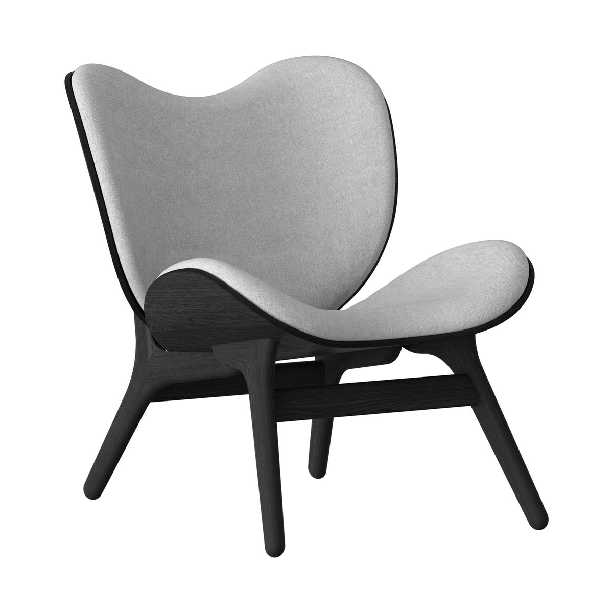 A Conversation Piece Low Sessel in Sterling präsentiert im Onlineshop von KAQTU Design AG. Sessel ist von Umage
