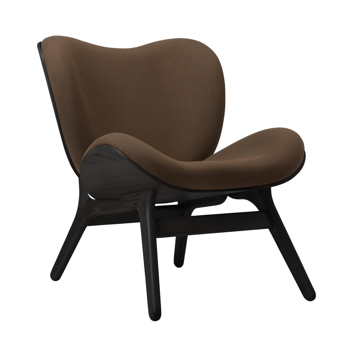 A Conversation Piece Low Sessel in Mocca präsentiert im Onlineshop von KAQTU Design AG. Sessel ist von Umage