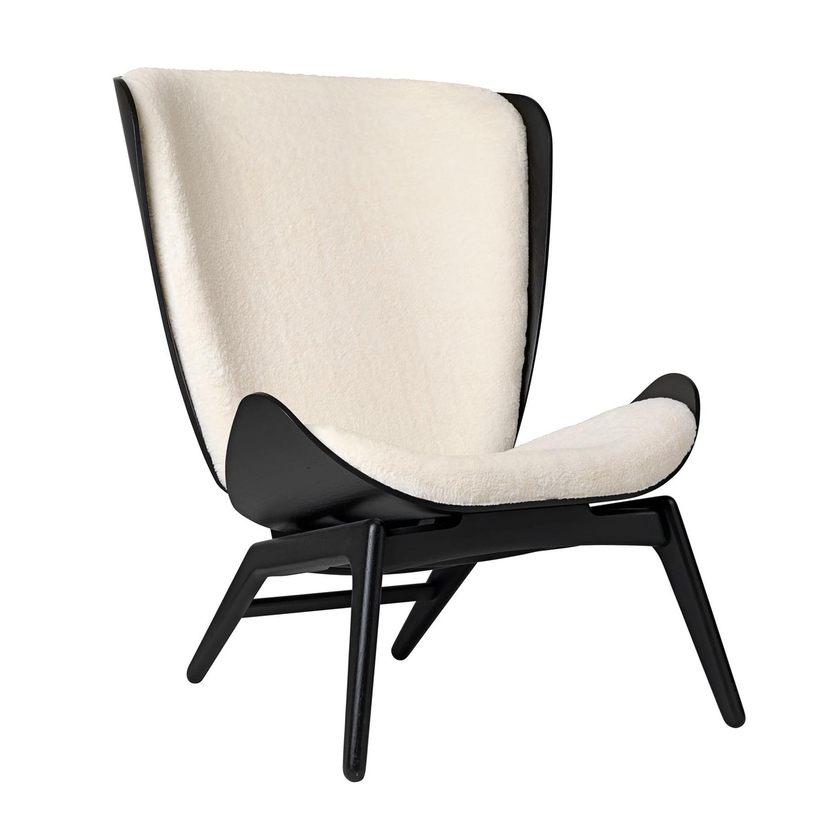 The Reader Sessel in Teddy White präsentiert im Onlineshop von KAQTU Design AG. Sessel ist von Umage