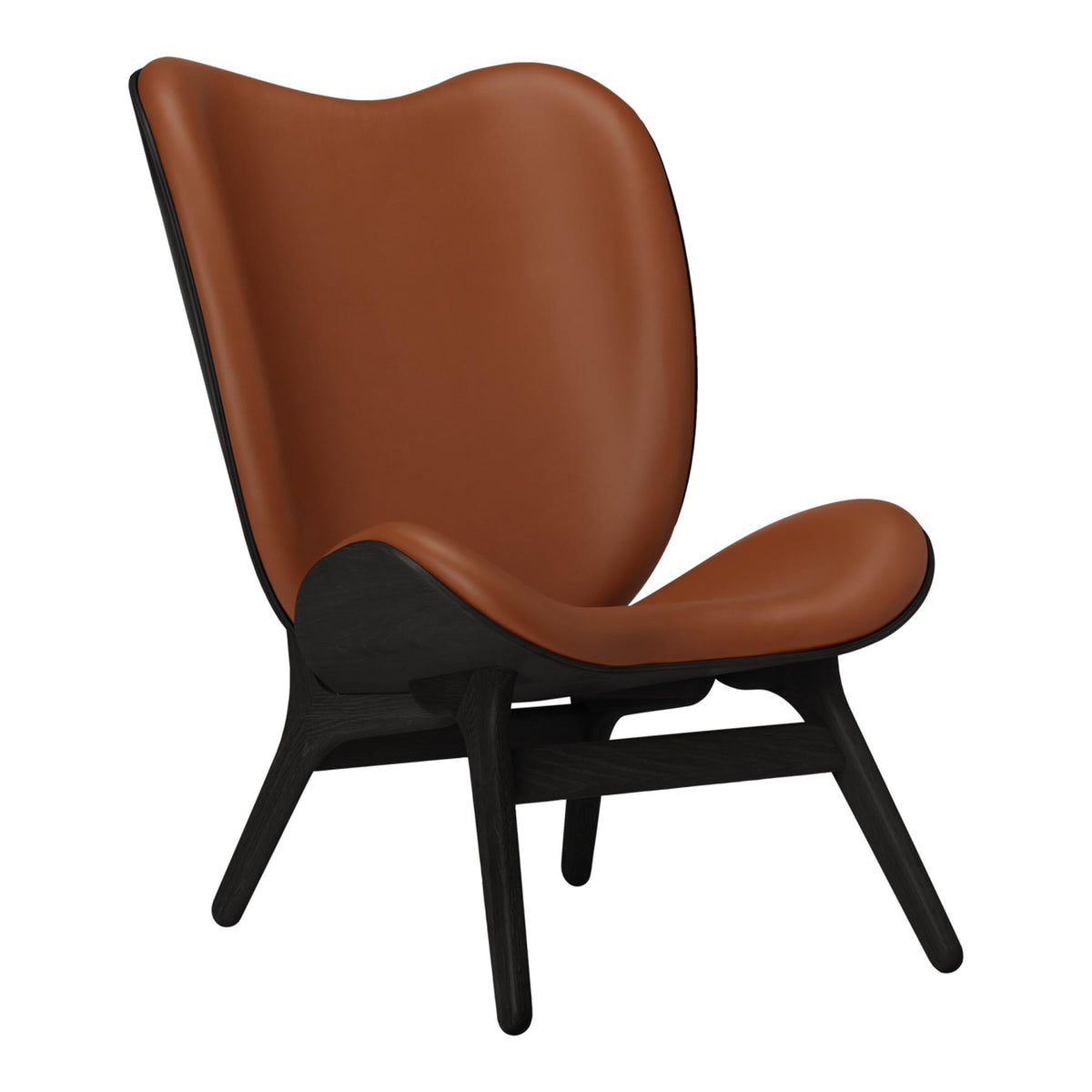 A Conversation Piece Tall Sessel in Cognac präsentiert im Onlineshop von KAQTU Design AG. Sessel ist von Umage