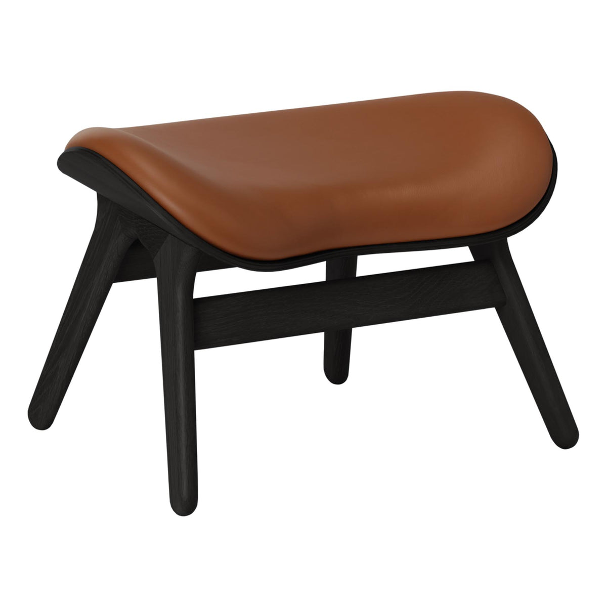 A Conversation Piece Ottoman in Cognac präsentiert im Onlineshop von KAQTU Design AG. Ottoman ist von Umage