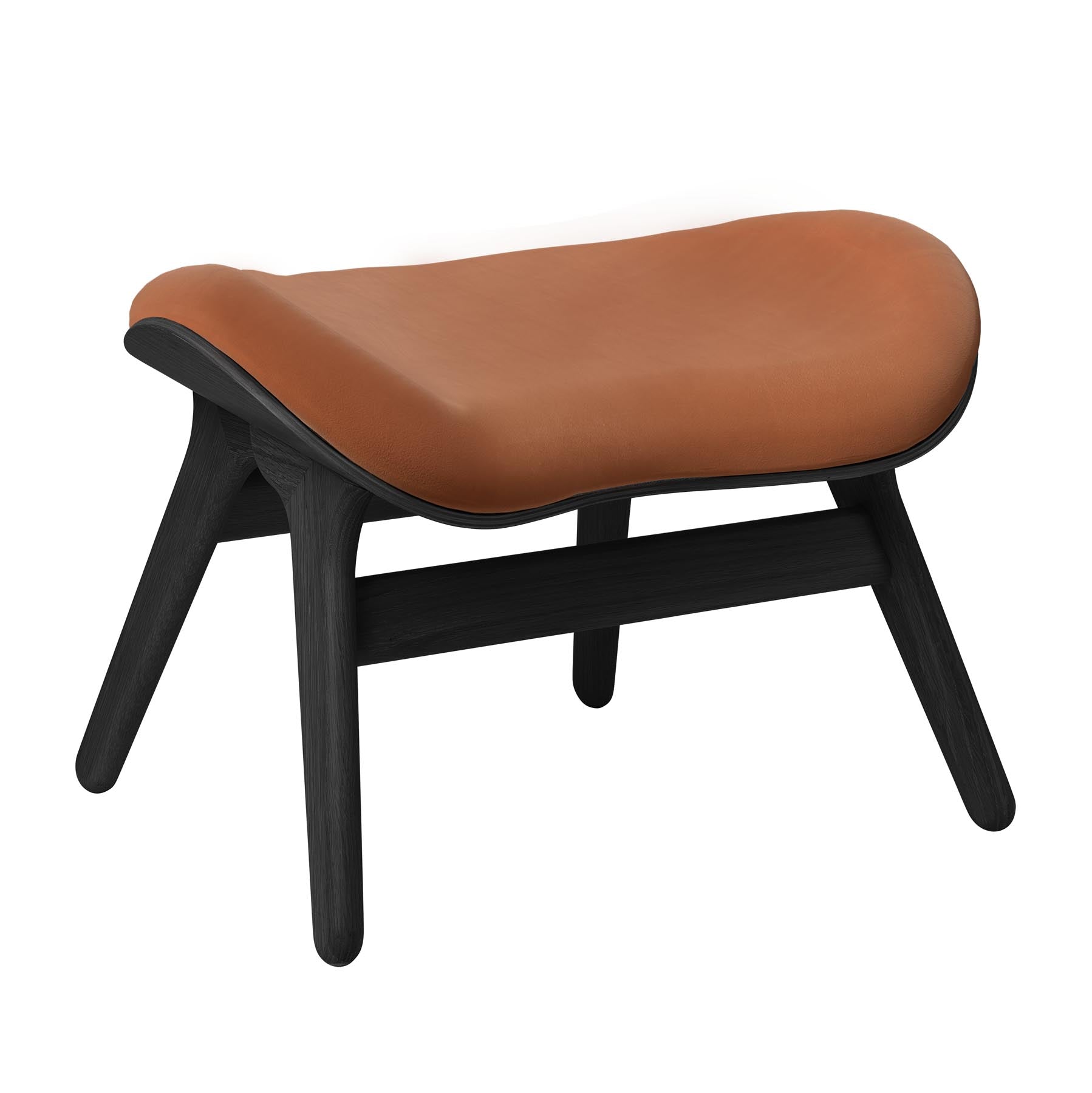 Stilvoller Ottoman in Dunes Rust von Umage, perfekt für entspannte Momente und als Blickfang in jedem Raum.