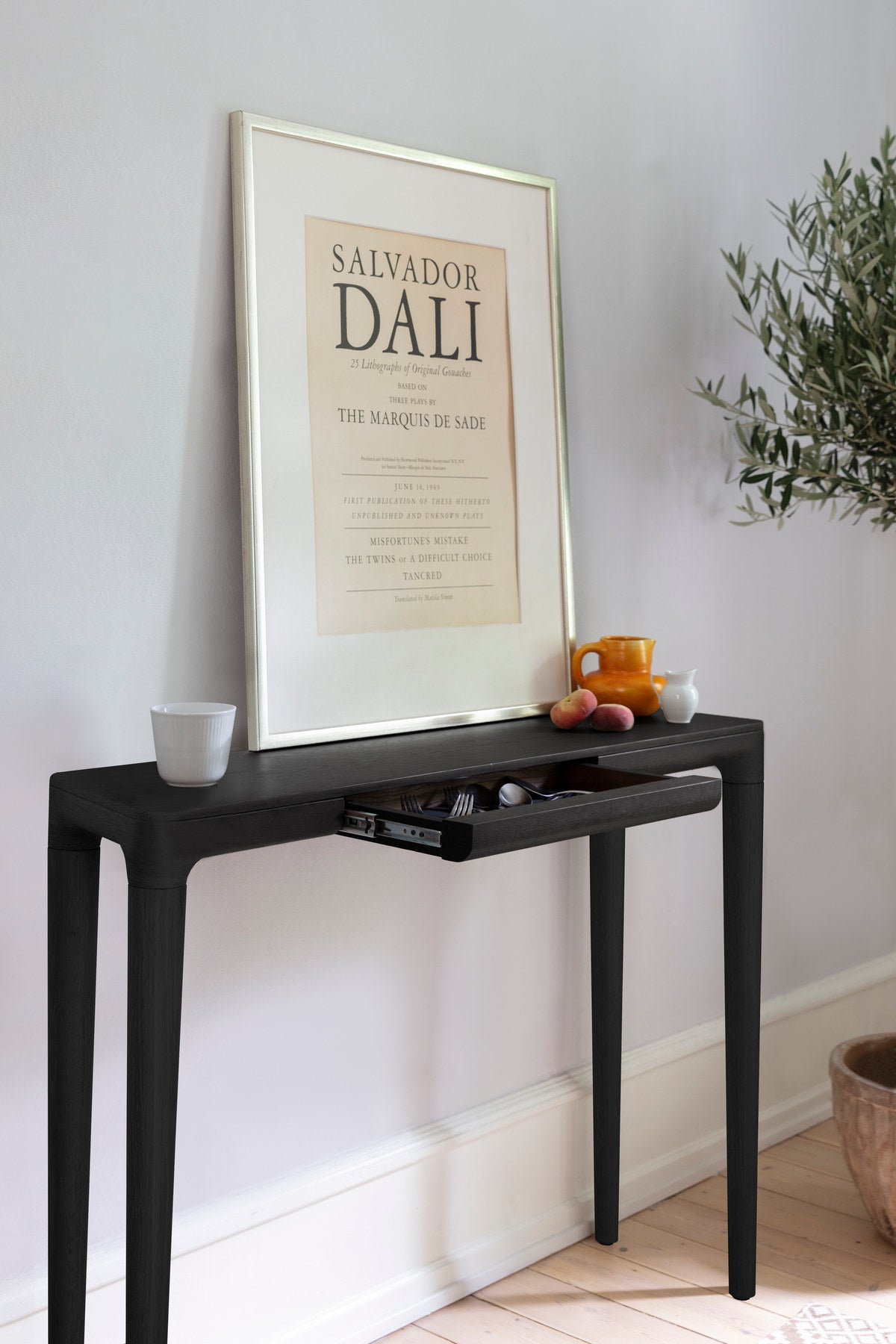 Heart'n'Soul Konsolentisch in Black Oak präsentiert im Onlineshop von KAQTU Design AG. Konsolentisch ist von Umage