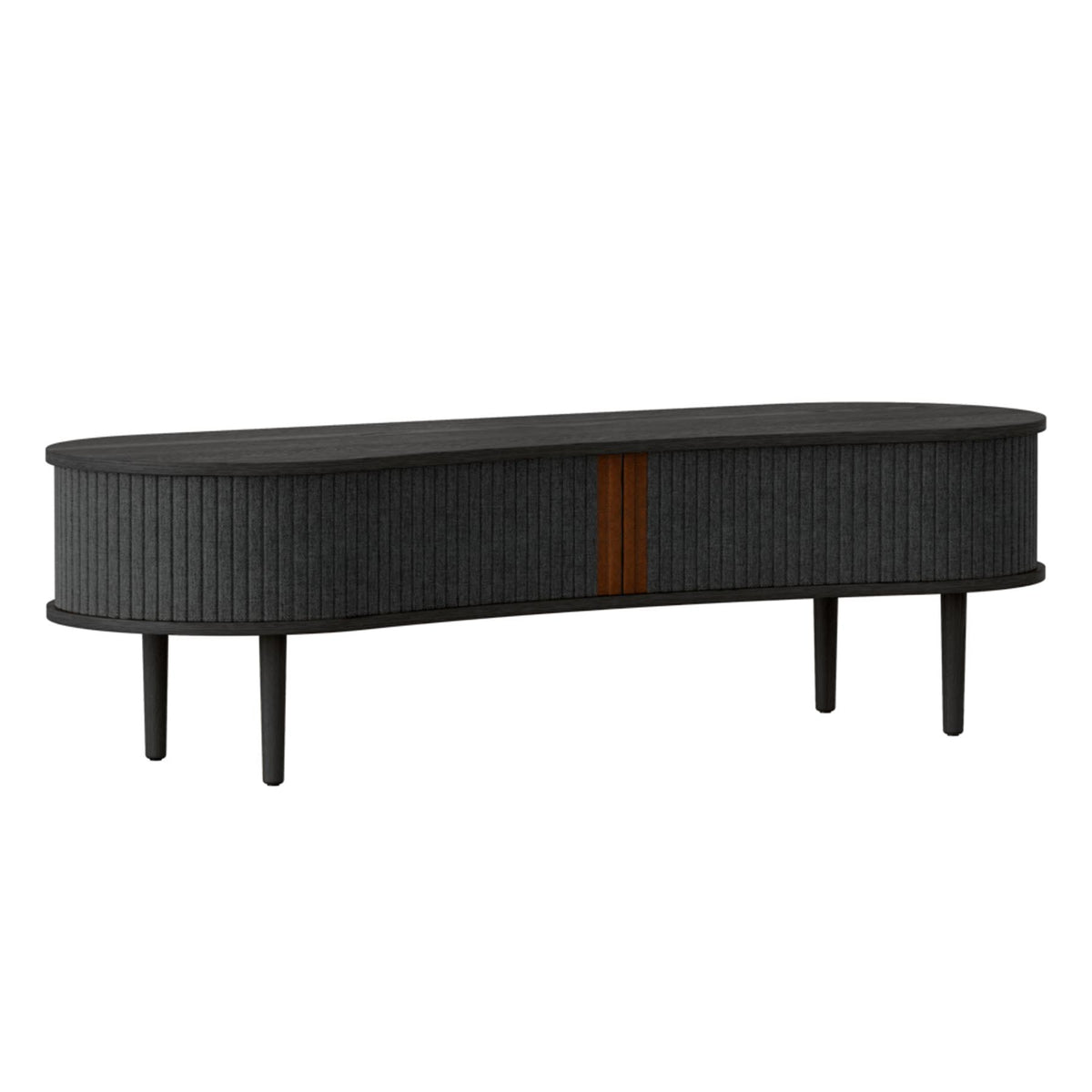 Audacious TV Bank in Shadow präsentiert im Onlineshop von KAQTU Design AG. TV-Möbel ist von Umage