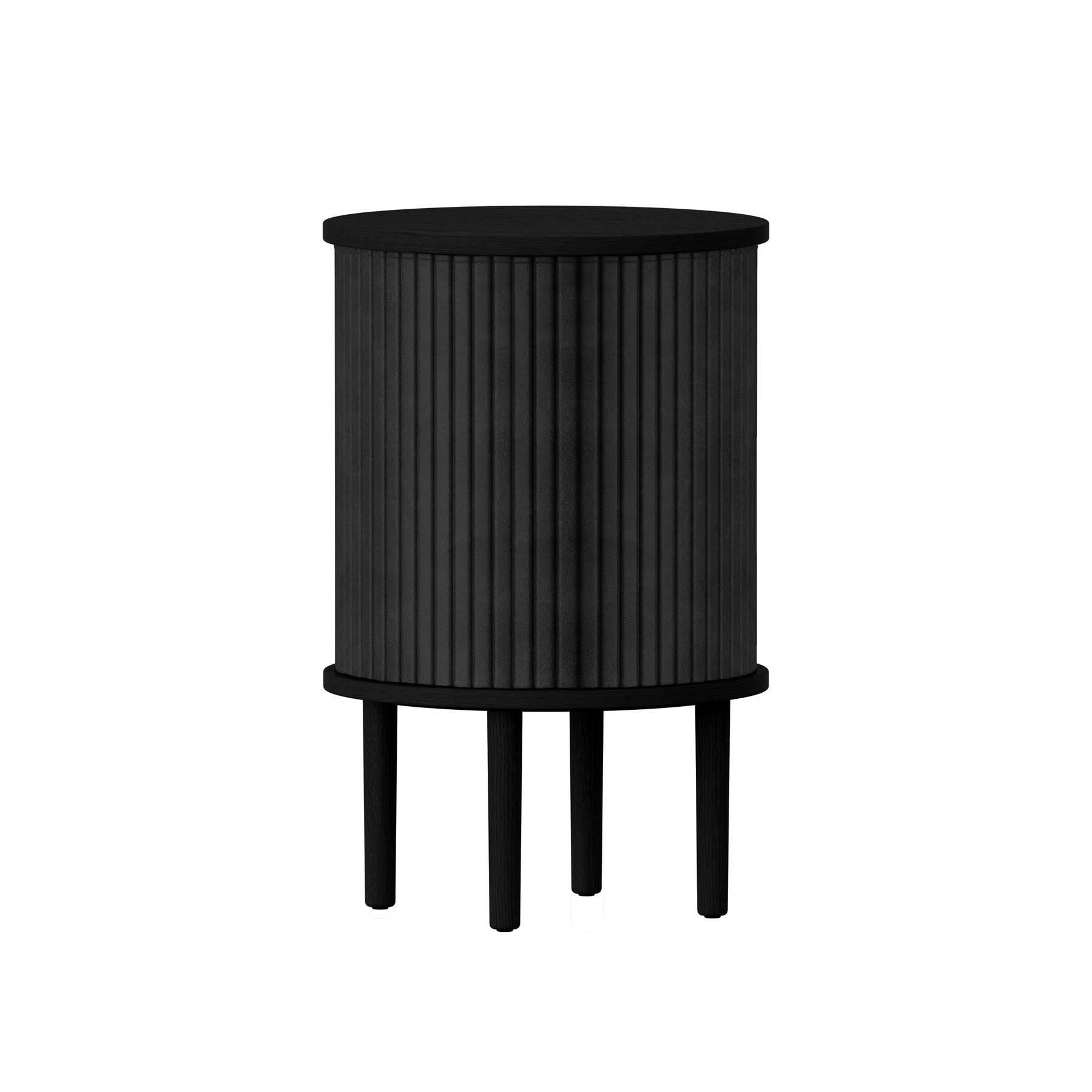 Elegantes Audacious Sideboard Mini in Charcoal, ideal für moderne Wohnräume, bietet stilvollen Stauraum und fügt sich nahtlos in jedes Ambiente ein.