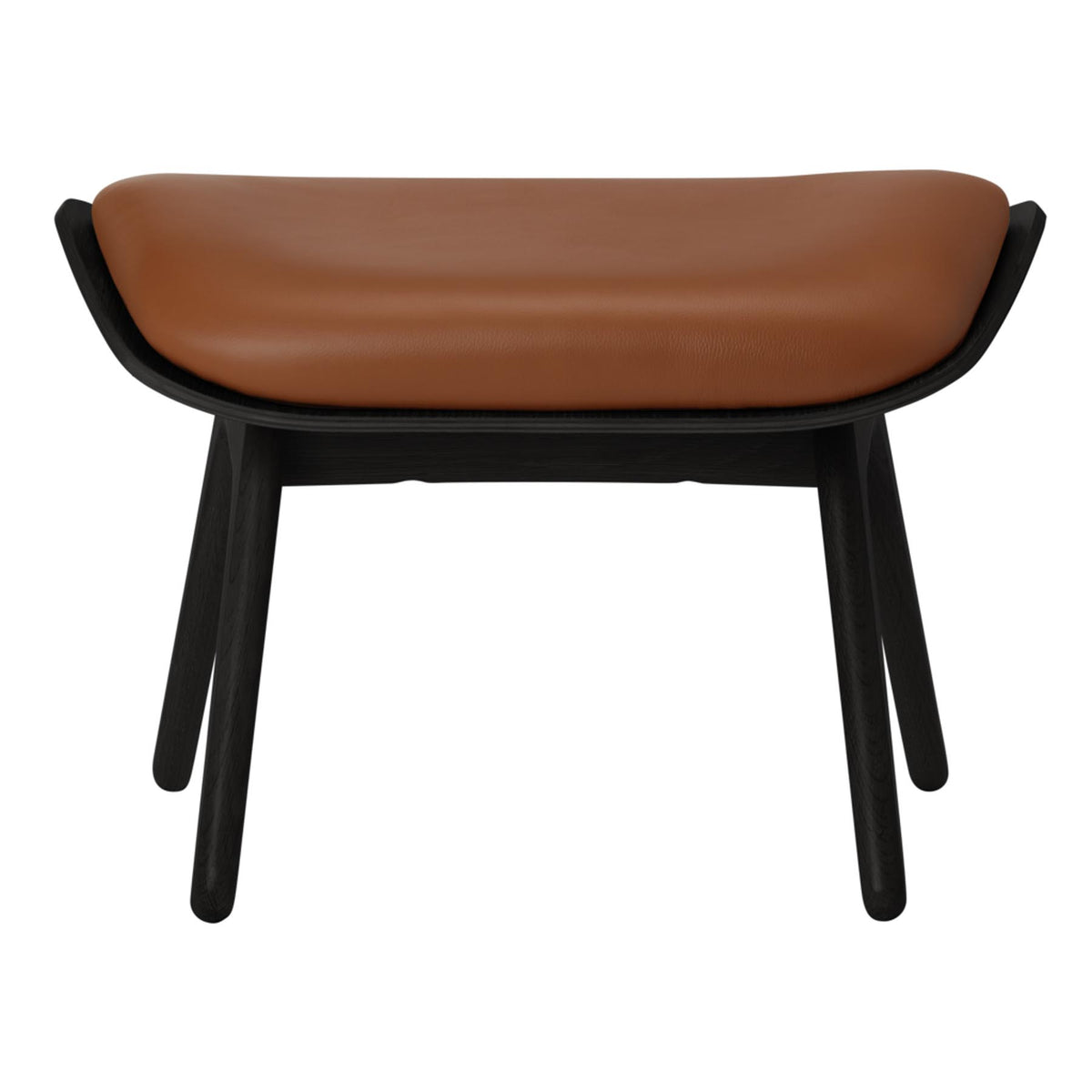 The Reader Ottoman in Cognac präsentiert im Onlineshop von KAQTU Design AG. Ottoman ist von Umage