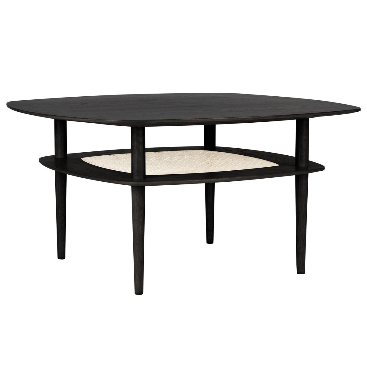 Together Smooth Square Couchtisch 100 in Black Oak präsentiert im Onlineshop von KAQTU Design AG. Couchtisch ist von Umage