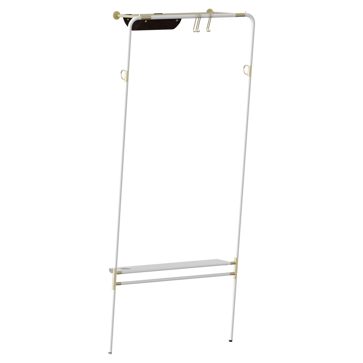 Lean On Me Kleiderständer in White präsentiert im Onlineshop von KAQTU Design AG. Garderobe ist von Umage