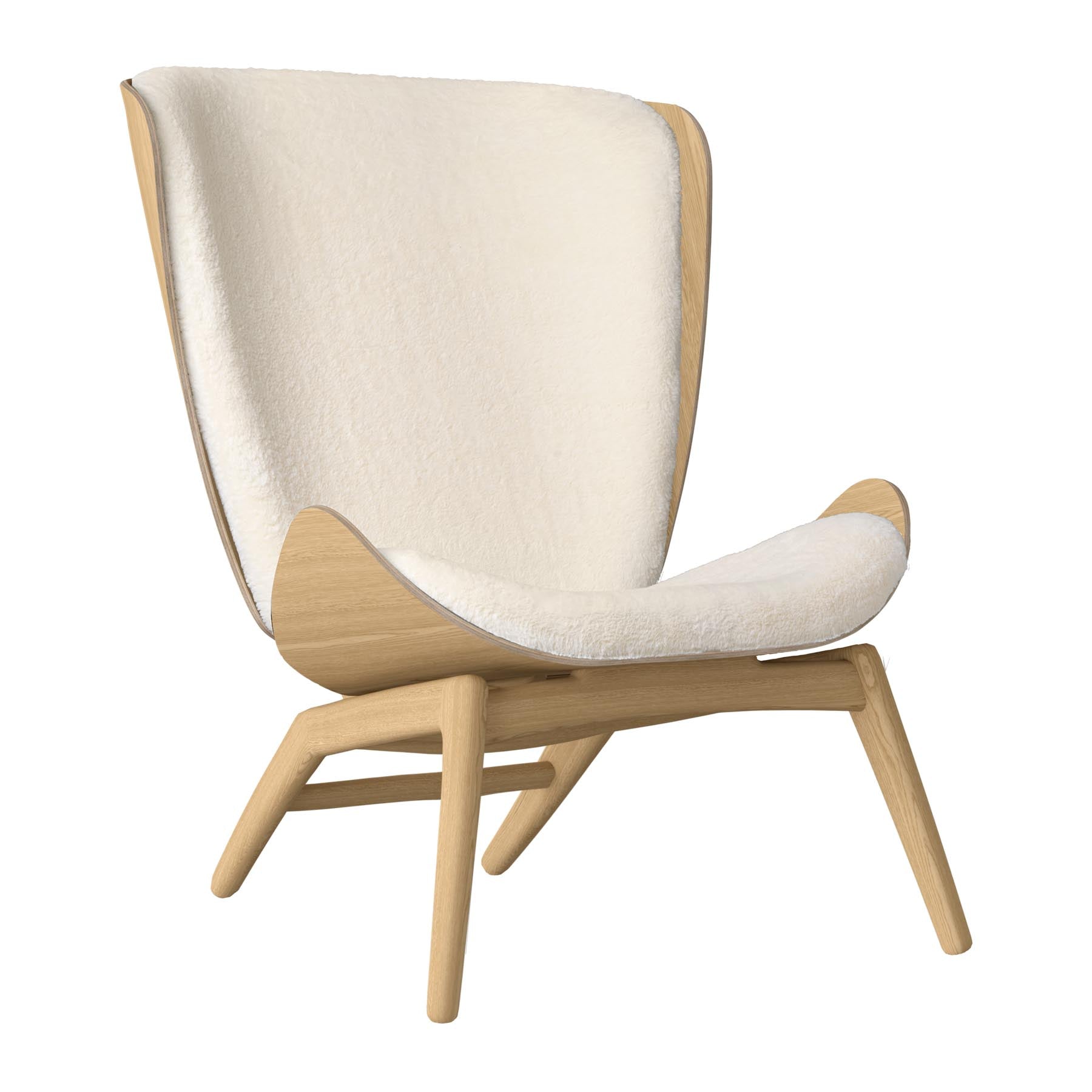 Eleganter Reader Sessel von Umage, der stilvolles Design und hohen Komfort vereint – ideal für gemütliche Leseecken.