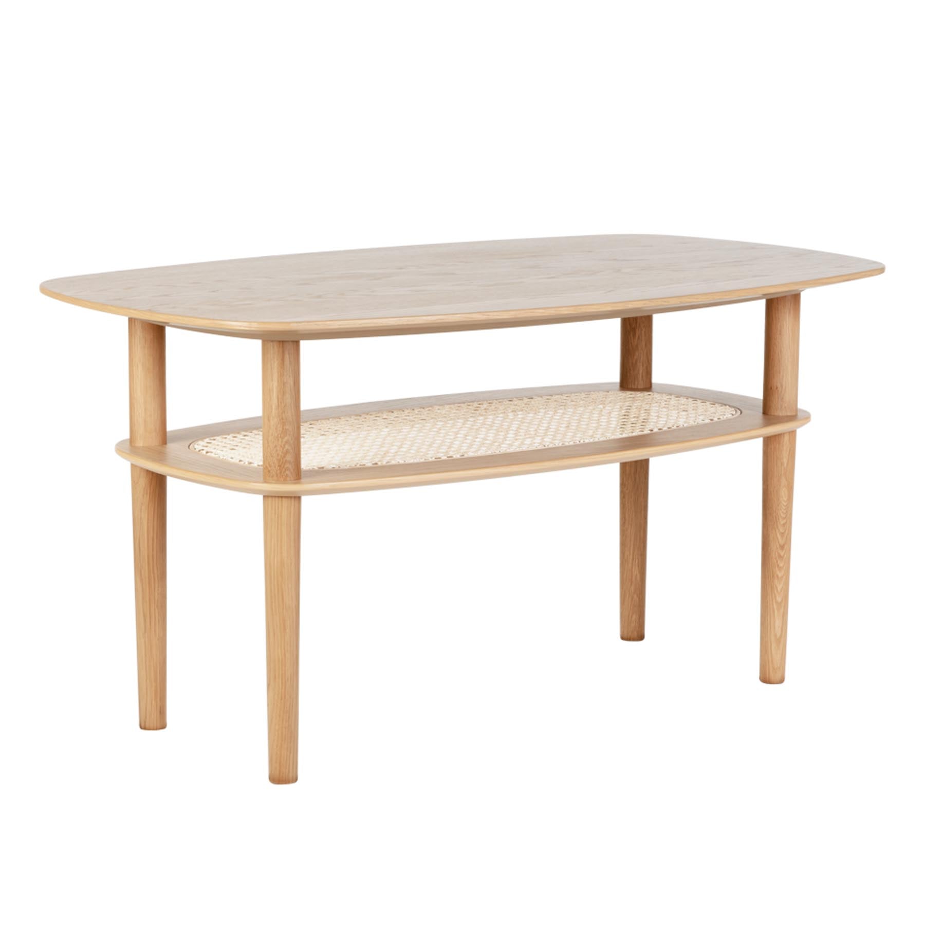 Moderner Together Sleek Rectangle Couchtisch von Umage, gefertigt aus edler Eiche, perfekt für zeitgemäße Wohnstile und kreative Raumgestaltungen.
