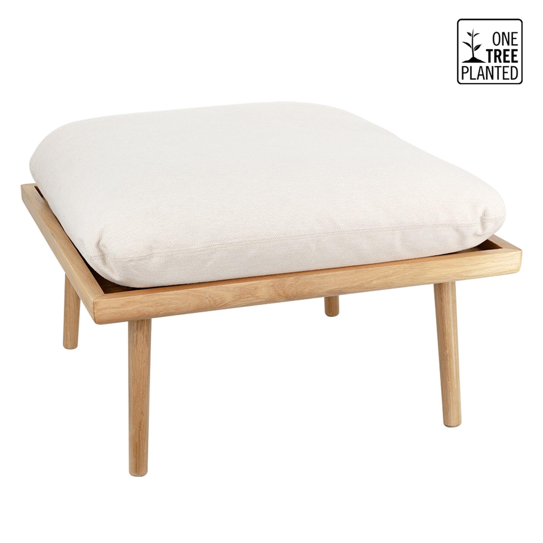 Lounge Around pouffe Sitzkissen in White Sands präsentiert im Onlineshop von KAQTU Design AG. Sofa-Zubehör ist von Umage