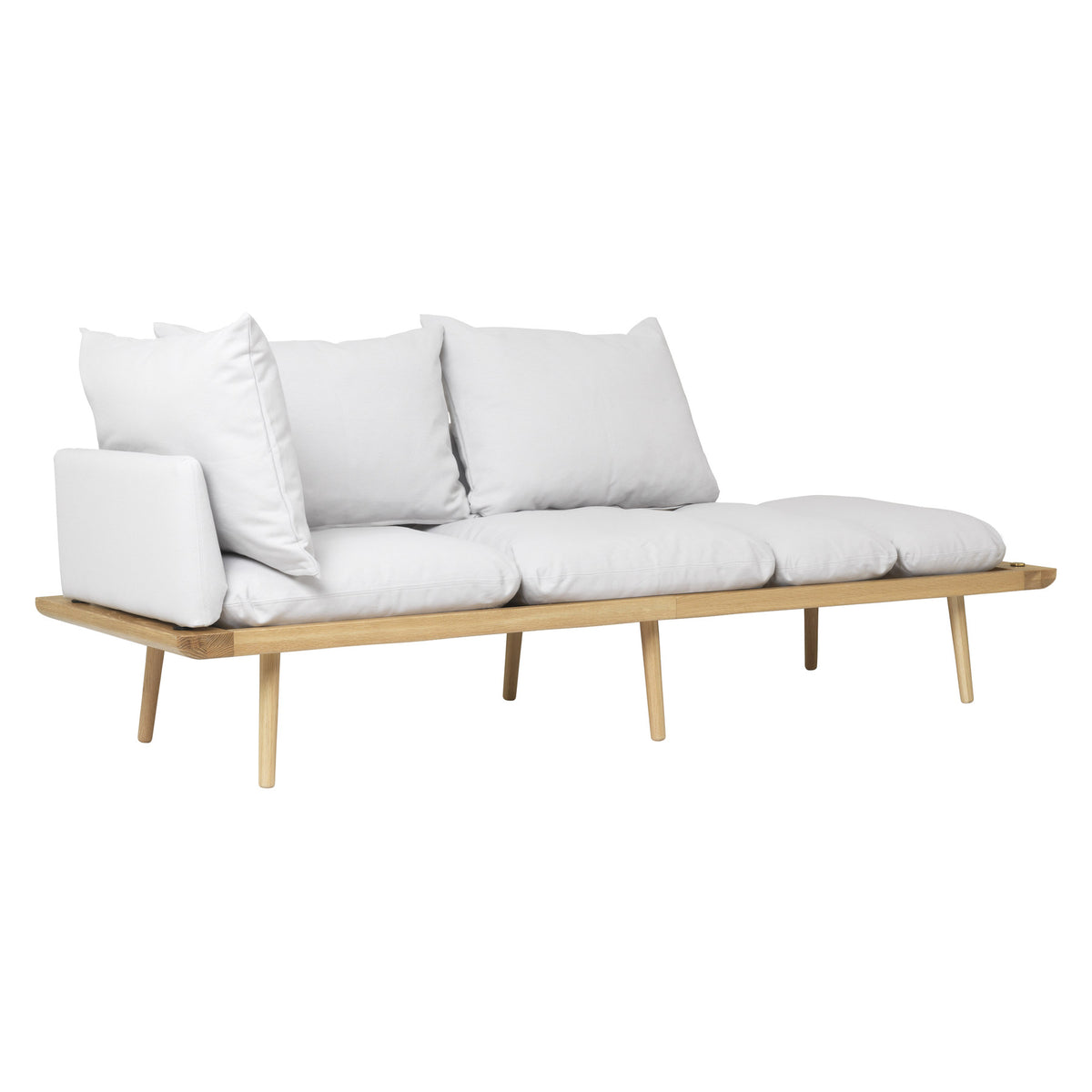 Lounge Around 3-Sitzer Sofa in Sterling präsentiert im Onlineshop von KAQTU Design AG. 3er Sofa ist von Umage