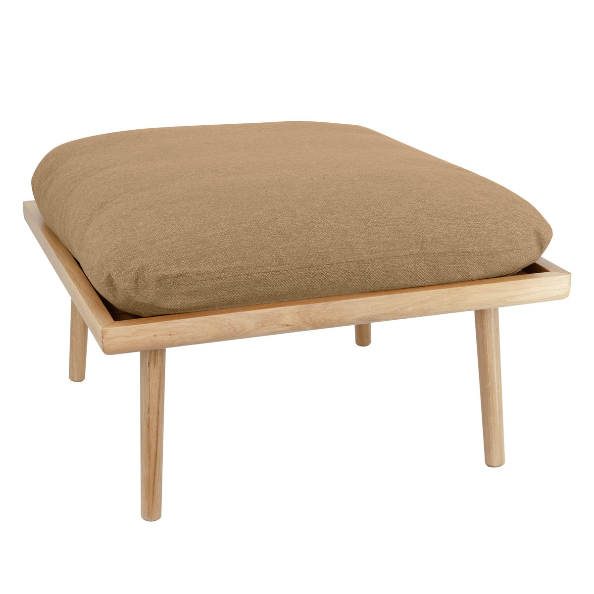 Lounge Around Shuffle Beistelltisch in Sugar Brown präsentiert im Onlineshop von KAQTU Design AG. Pouf ist von Umage