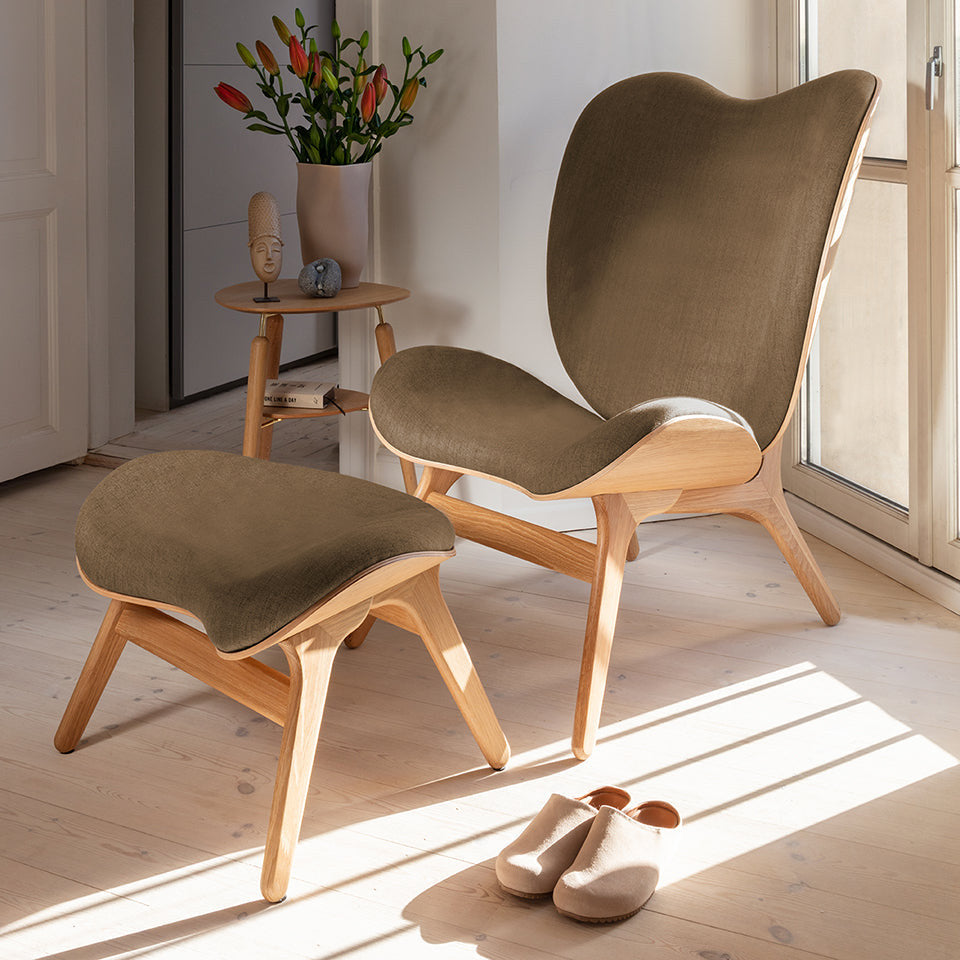 A Conversation Piece Ottoman in Sugar Brown präsentiert im Onlineshop von KAQTU Design AG. Ottoman ist von Umage