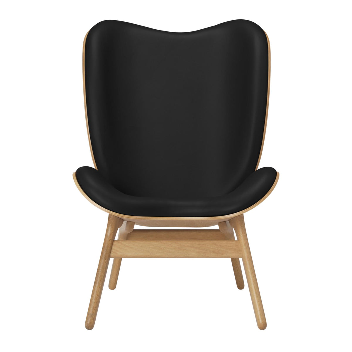 A Conversation Piece Tall Sessel in Black präsentiert im Onlineshop von KAQTU Design AG. Sessel ist von Umage