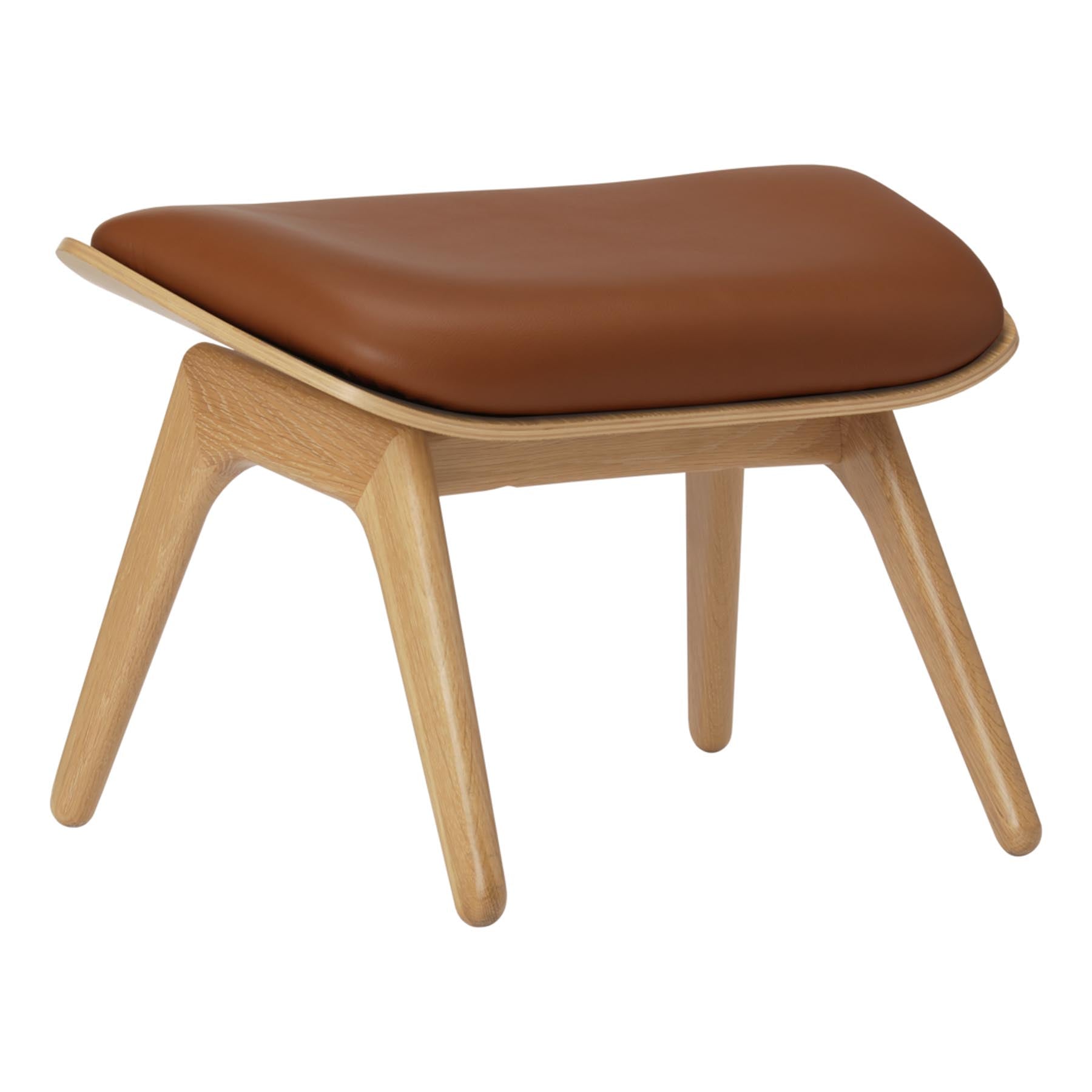 The Reader Ottoman in Cognac präsentiert im Onlineshop von KAQTU Design AG. Ottoman ist von Umage