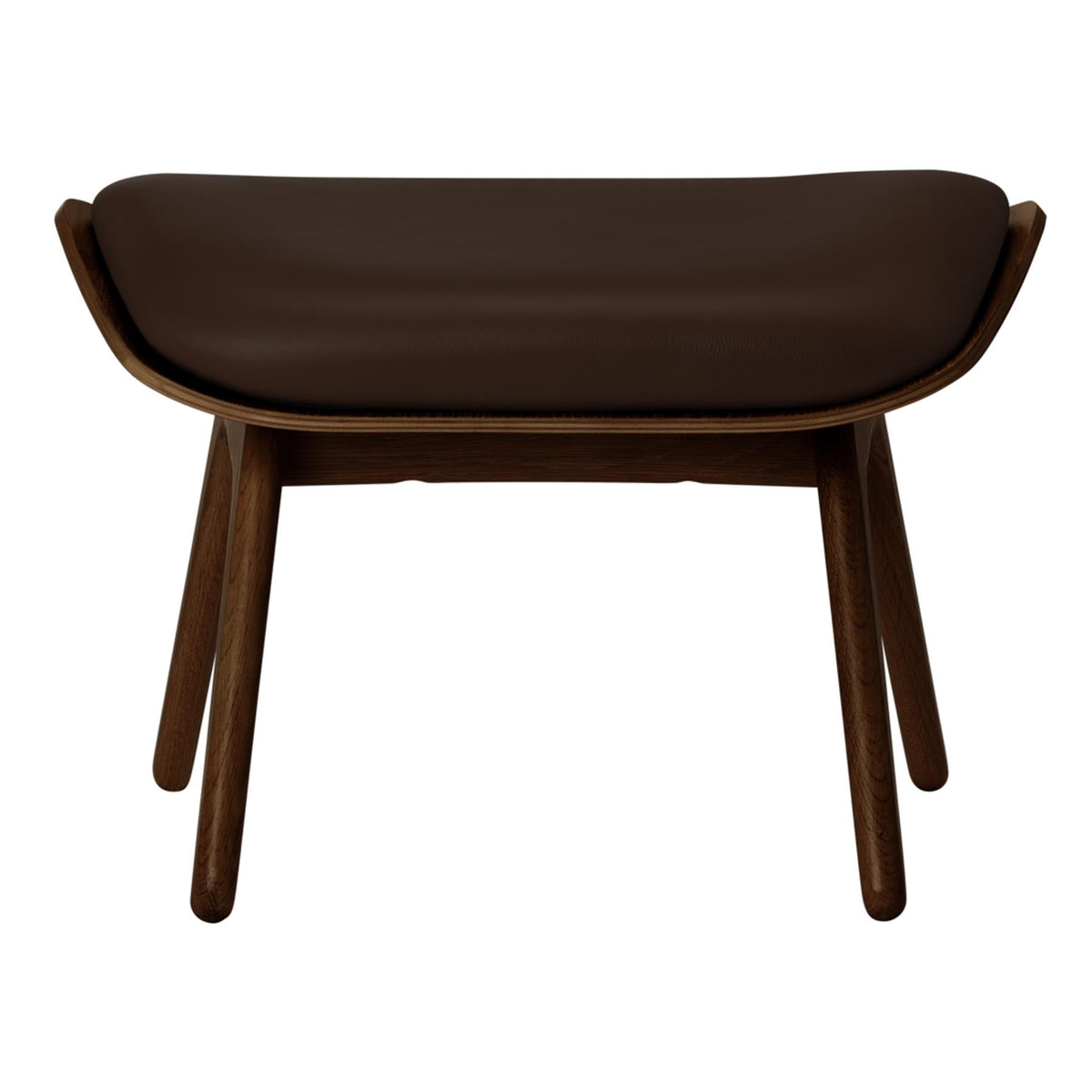 The Reader Ottoman in Brown präsentiert im Onlineshop von KAQTU Design AG. Ottoman ist von Umage