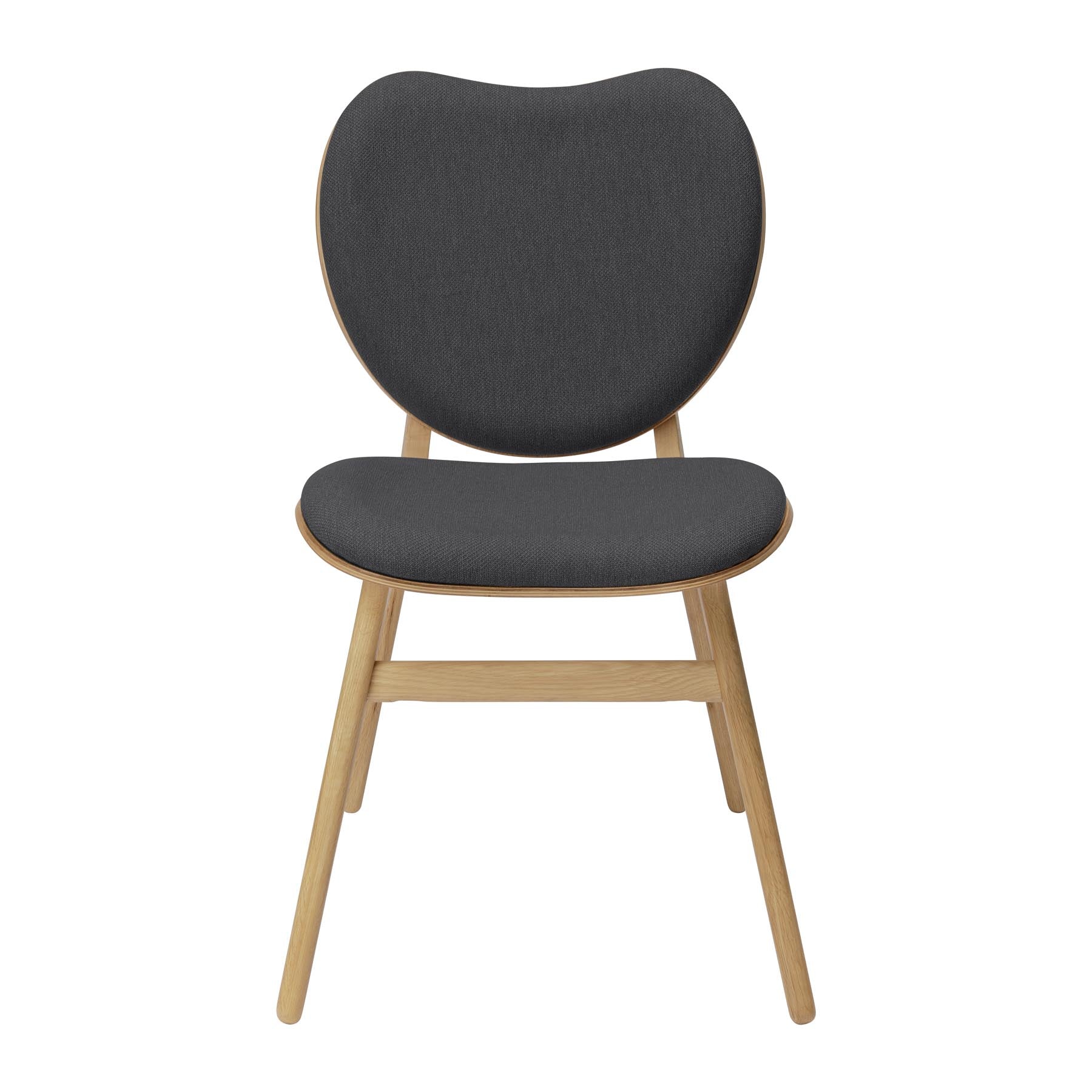 Eleganter Esszimmerstuhl A Conversation Piece von Umage in Shadow, ideal für einladende Essbereiche und geschmackvolle Akzente.