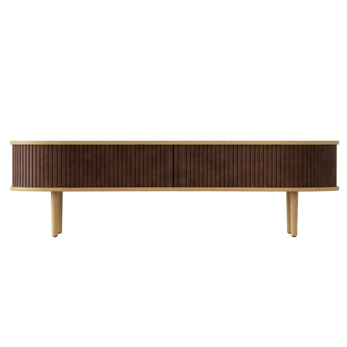 Audacious TV Bank in Hazelnut präsentiert im Onlineshop von KAQTU Design AG. TV-Möbel ist von Umage