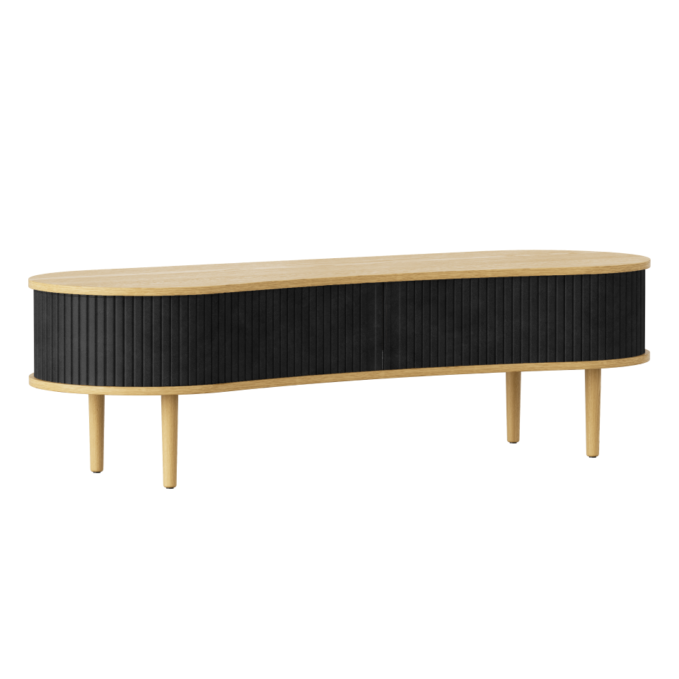 Audacious TV Bank in Charcoal präsentiert im Onlineshop von KAQTU Design AG. TV-Möbel ist von Umage
