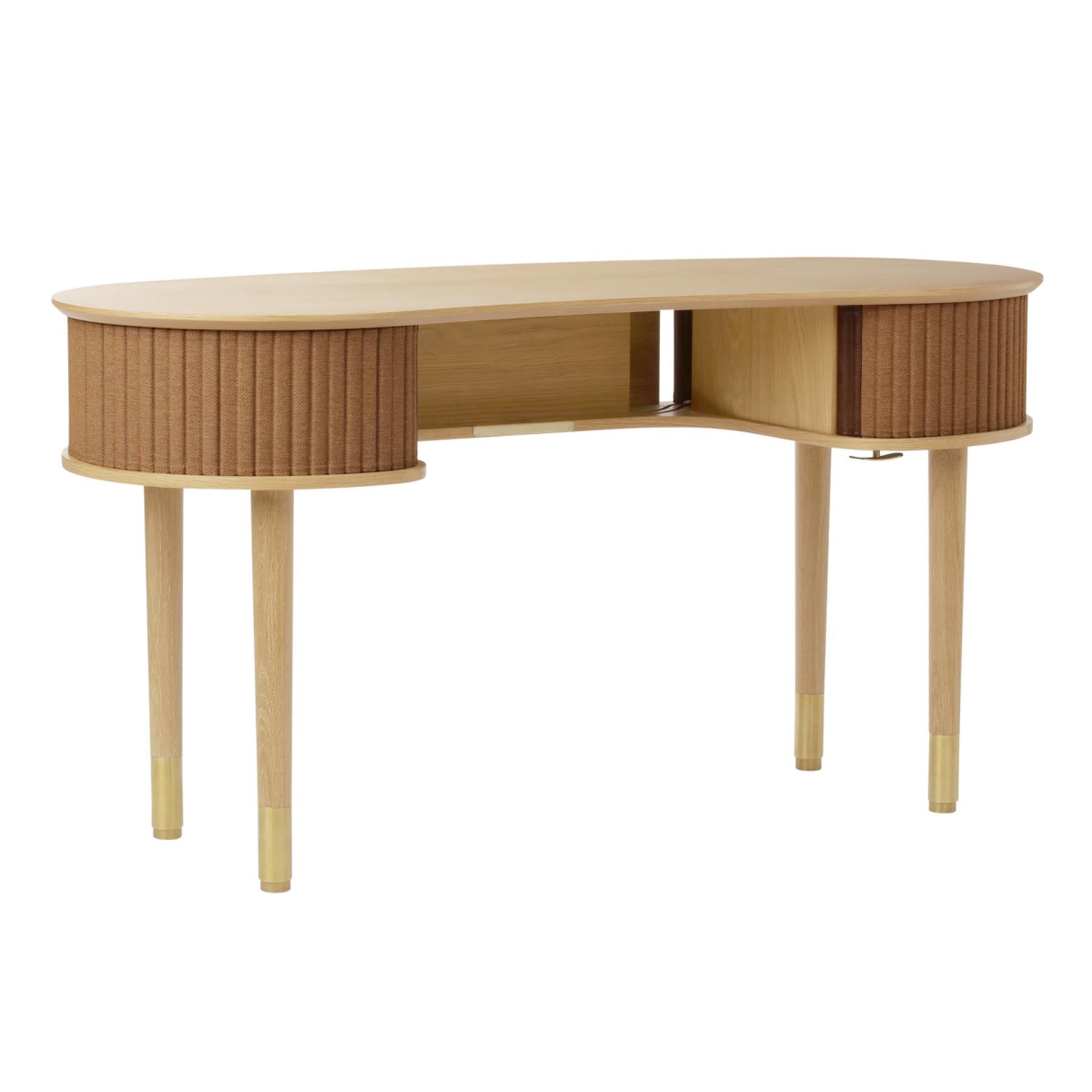 Audacious Schreibtisch in Sugar Brown präsentiert im Onlineshop von KAQTU Design AG. Schreibtisch ist von Umage