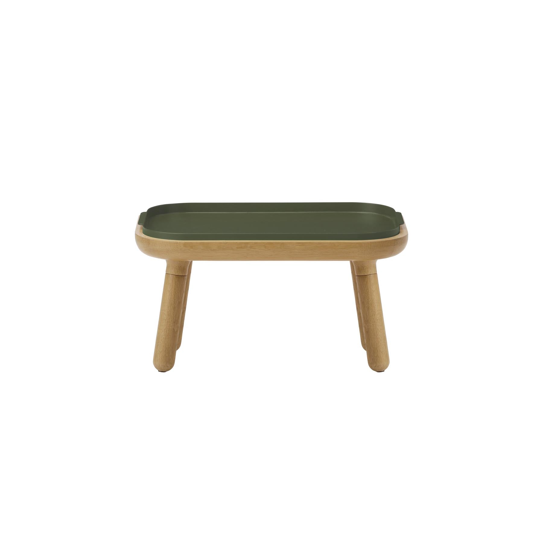 Moderner Paff low Beistelltisch in Olive Green von Umage, perfekt für zeitgemäße Wohnräume und vielseitige Einsatzmöglichkeiten.