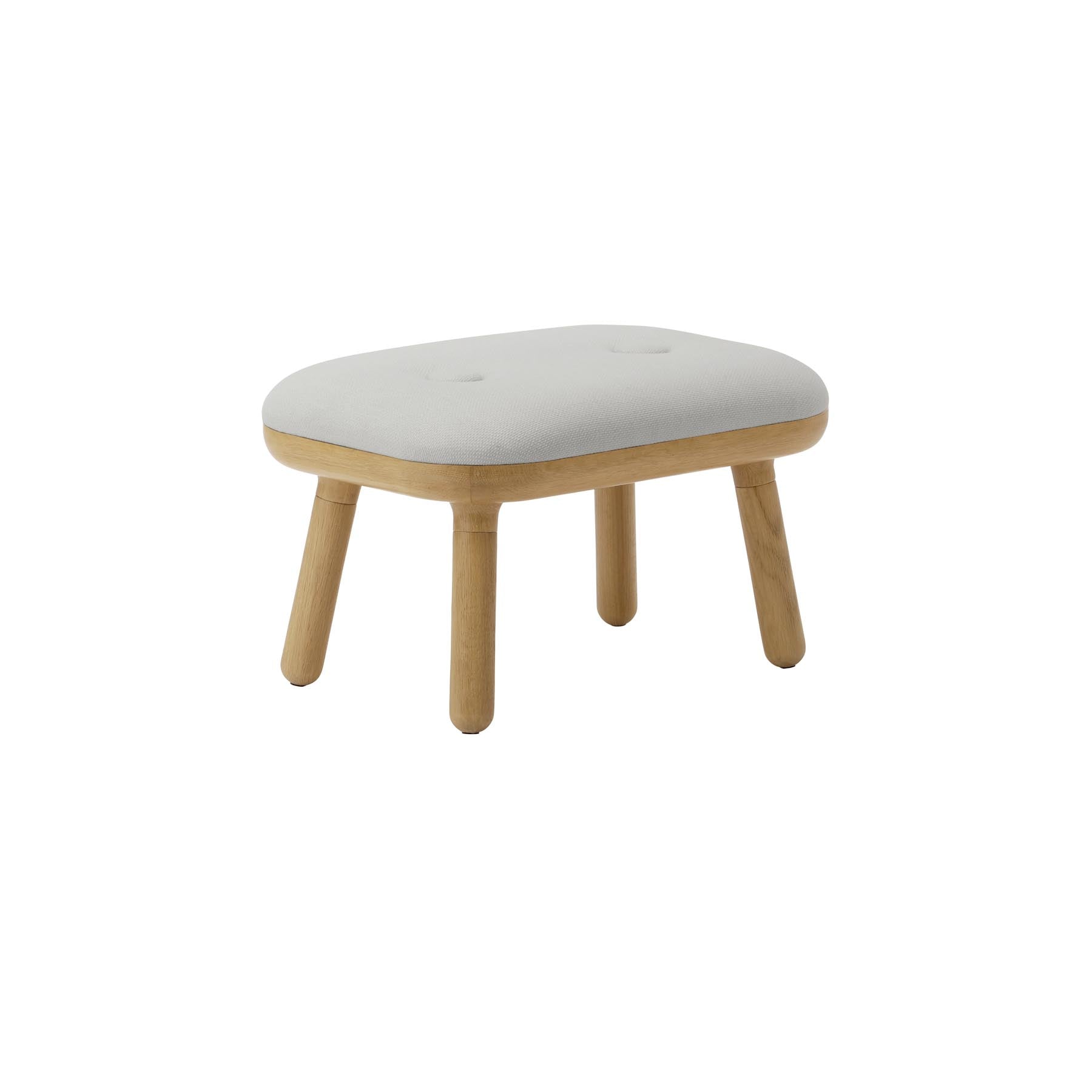 Eleganter Paff low Hocker von Umage in stilvollem Sterling, perfekt für gemütliche Momente und als dekoratives Element in Ihrem Zuhause.