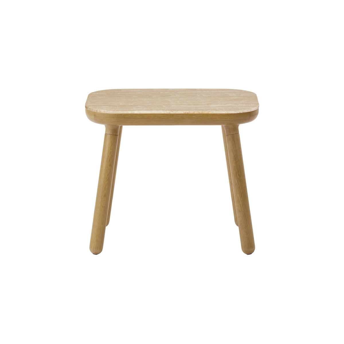 Paff low Beistelltisch in Travertine präsentiert im Onlineshop von KAQTU Design AG. Beistelltisch ist von Umage