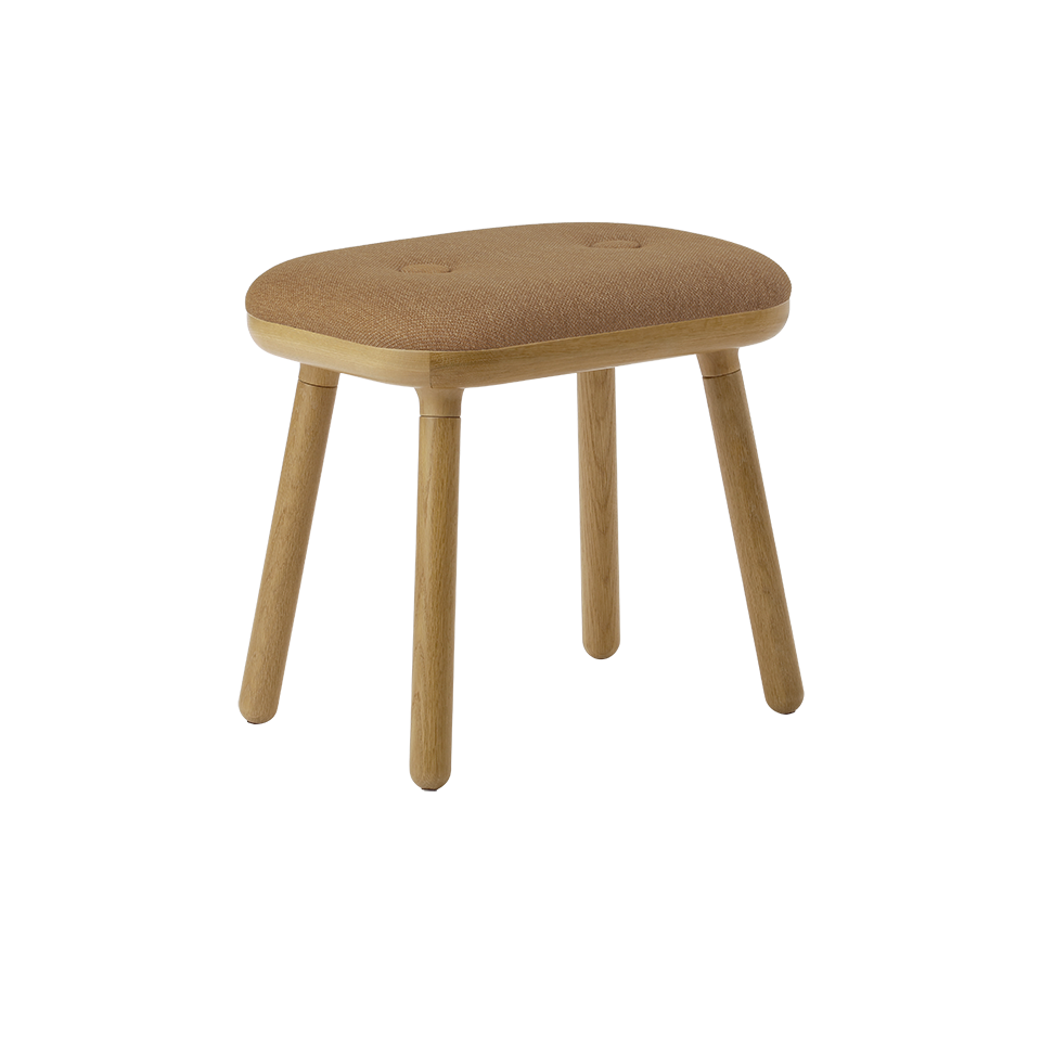 Stylischer Paff low Hocker in sanftem Sugar Brown, perfekt für gemütliche Sitzgelegenheiten und als stilvolles Accessoire in jedem Raum.