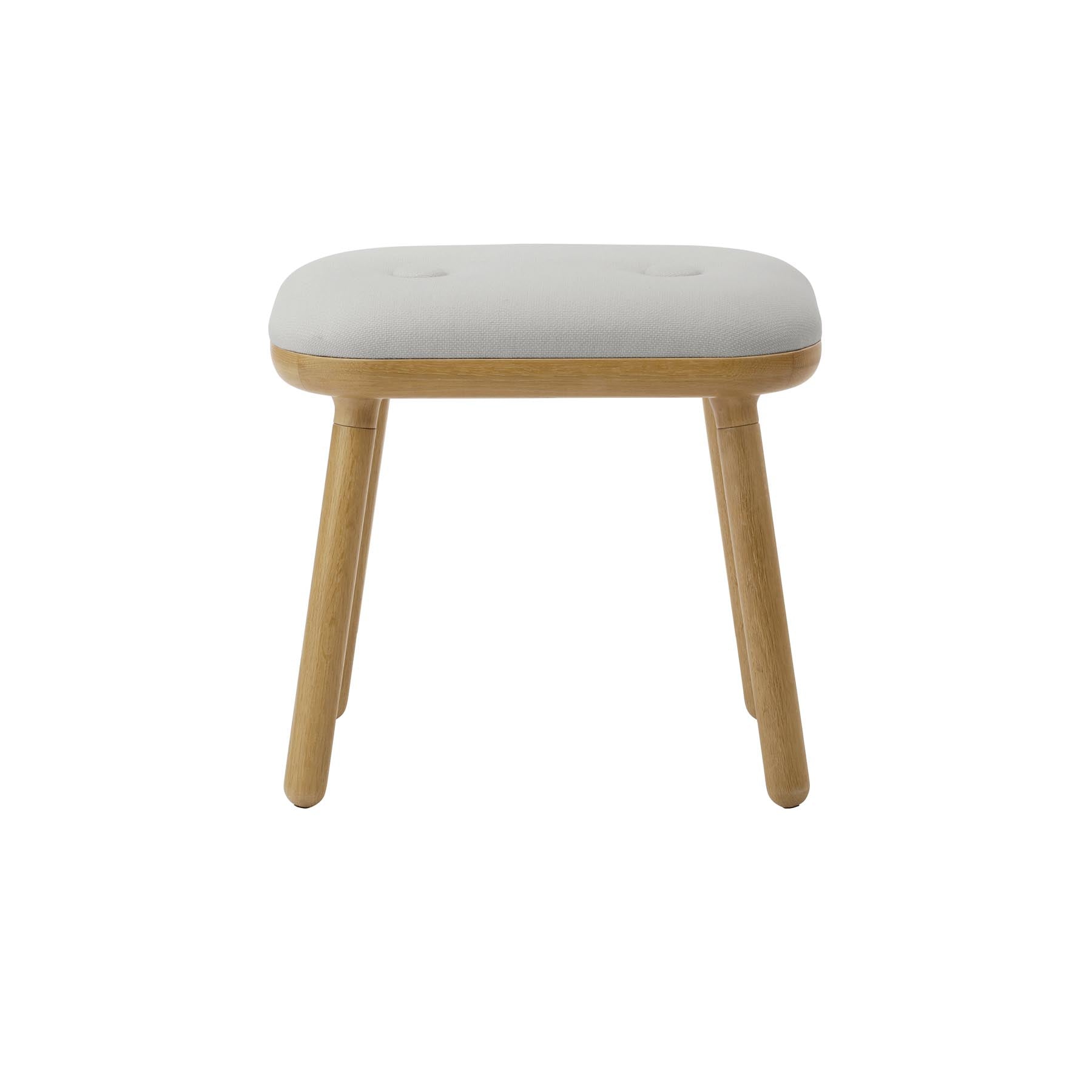 Moderner Paff low Hocker von Umage in edlem Sterling, ideal für entspannte Sitzgelegenheiten und stilvolle Akzente in jedem Raum.