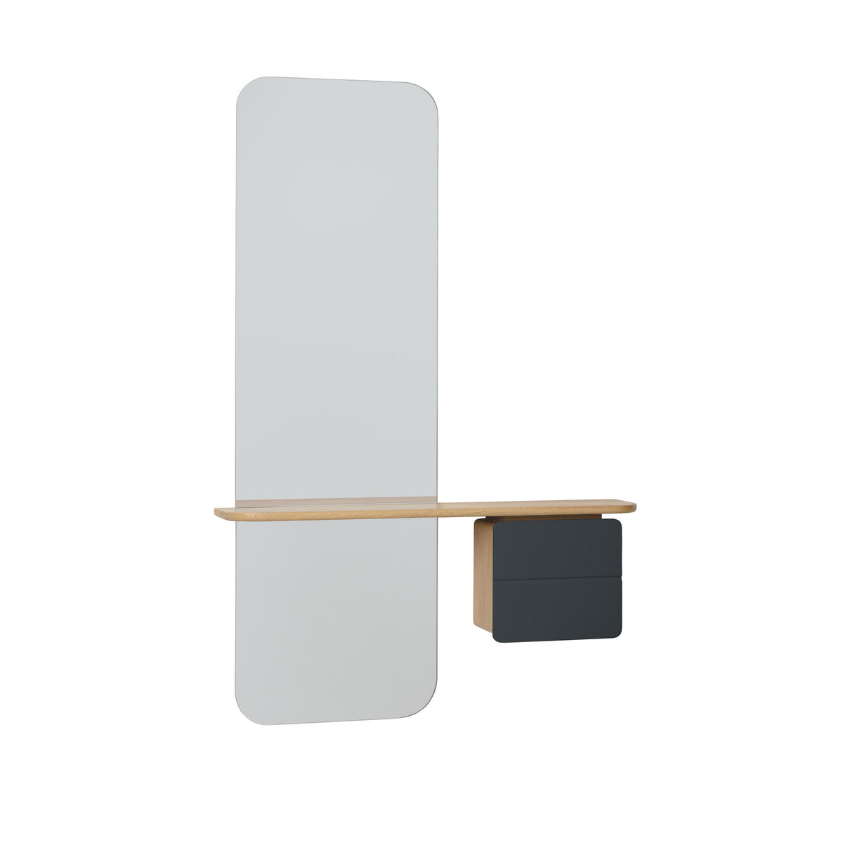 One More Look Wandregal in Anthracite Grey präsentiert im Onlineshop von KAQTU Design AG. Wandregal ist von Umage
