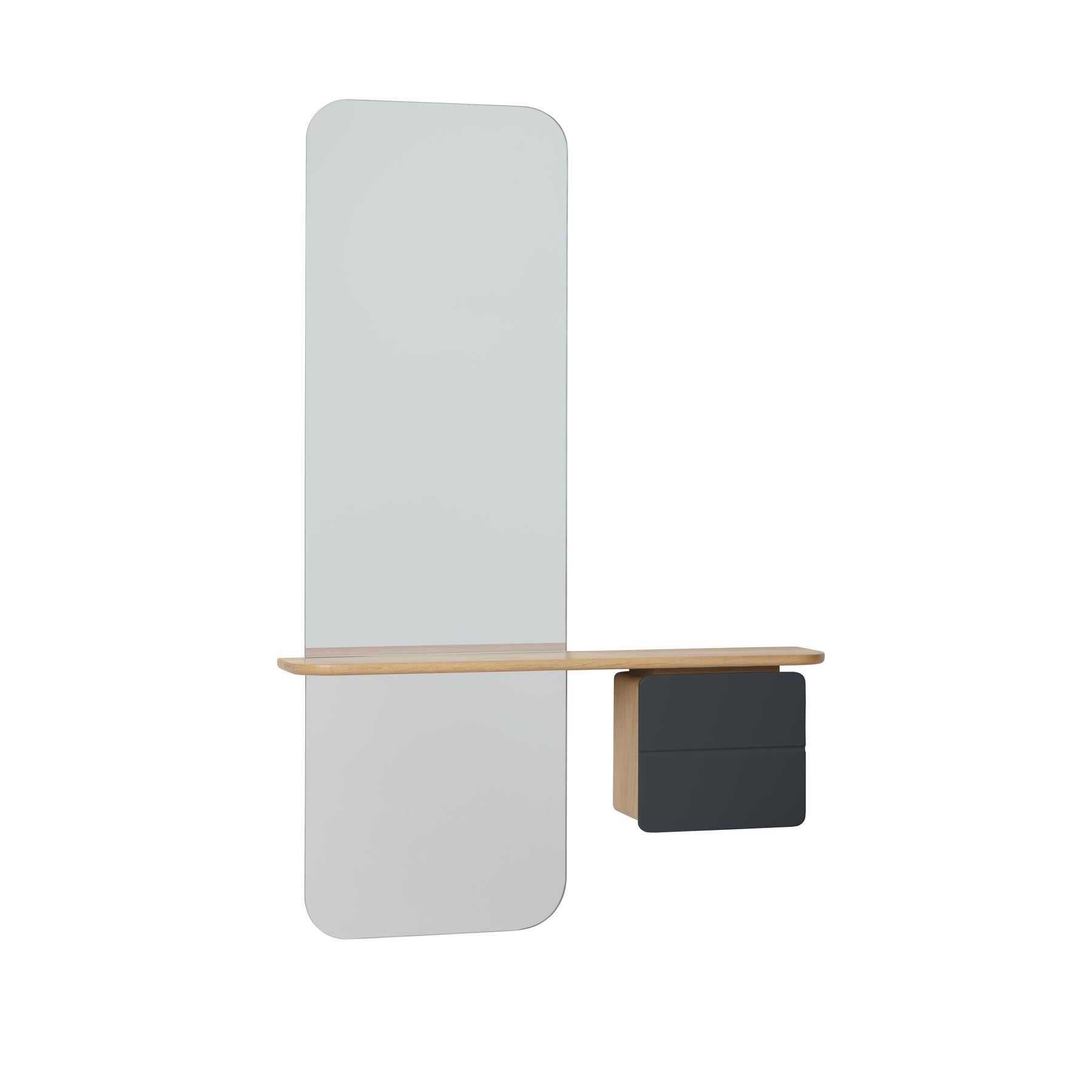 One More Look Wandregal in Anthracite Grey präsentiert im Onlineshop von KAQTU Design AG. Wandregal ist von Umage