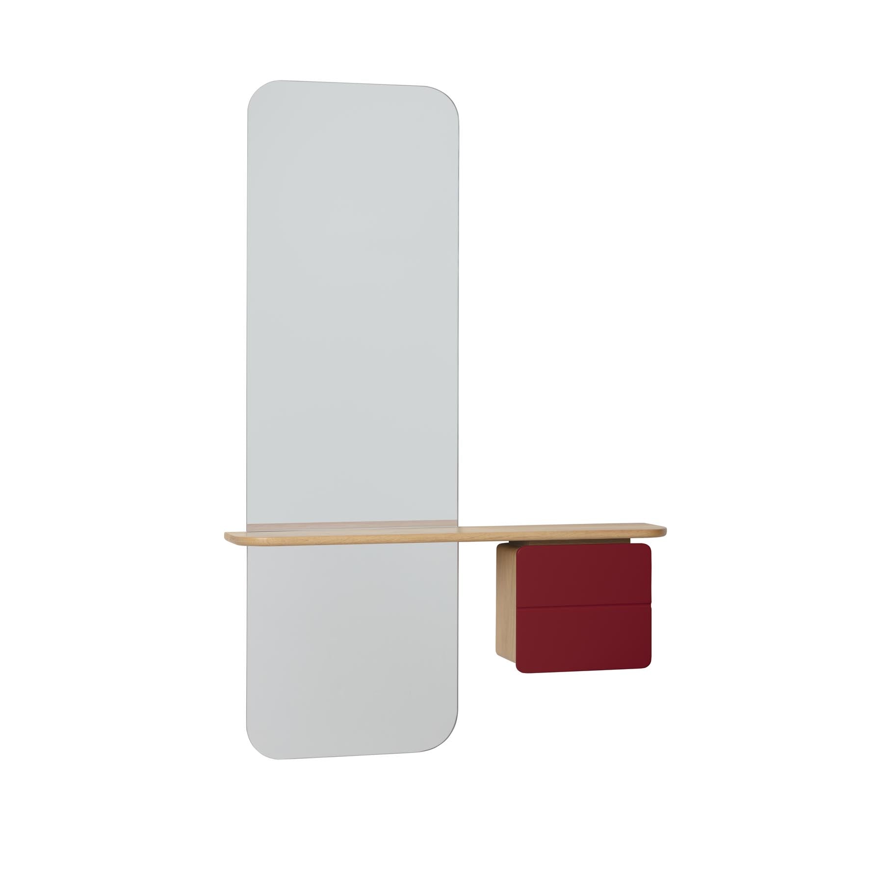 One More Look Wandregal in Ruby Red präsentiert im Onlineshop von KAQTU Design AG. Wandregal ist von Umage
