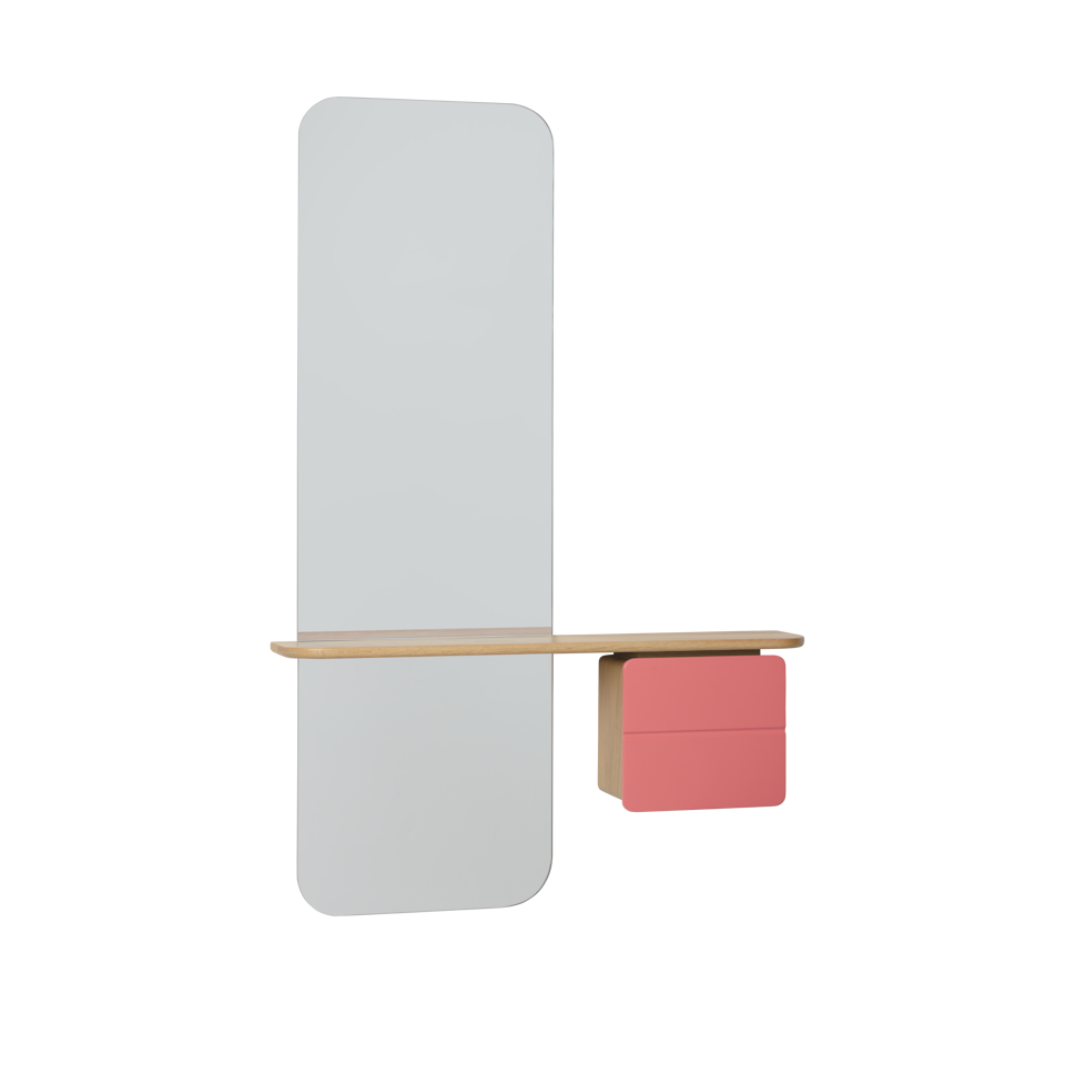 One More Look Wandregal in Nuance Rose präsentiert im Onlineshop von KAQTU Design AG. Wandregal ist von Umage