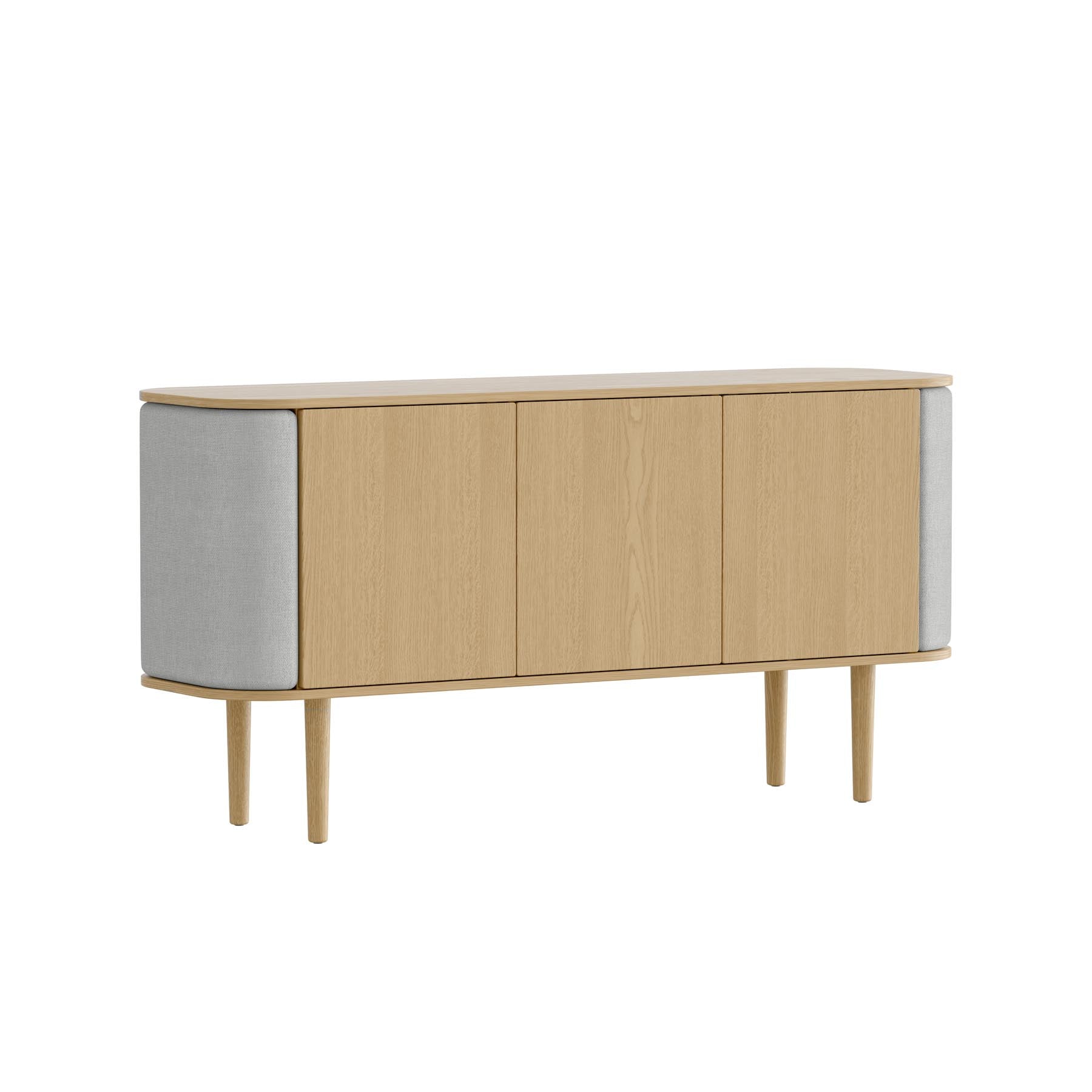 Modernes 3-türiges Sideboard "Treasures" von Umage, perfekt für stilvolle Wohnräume und praktische Stauraumgestaltung.