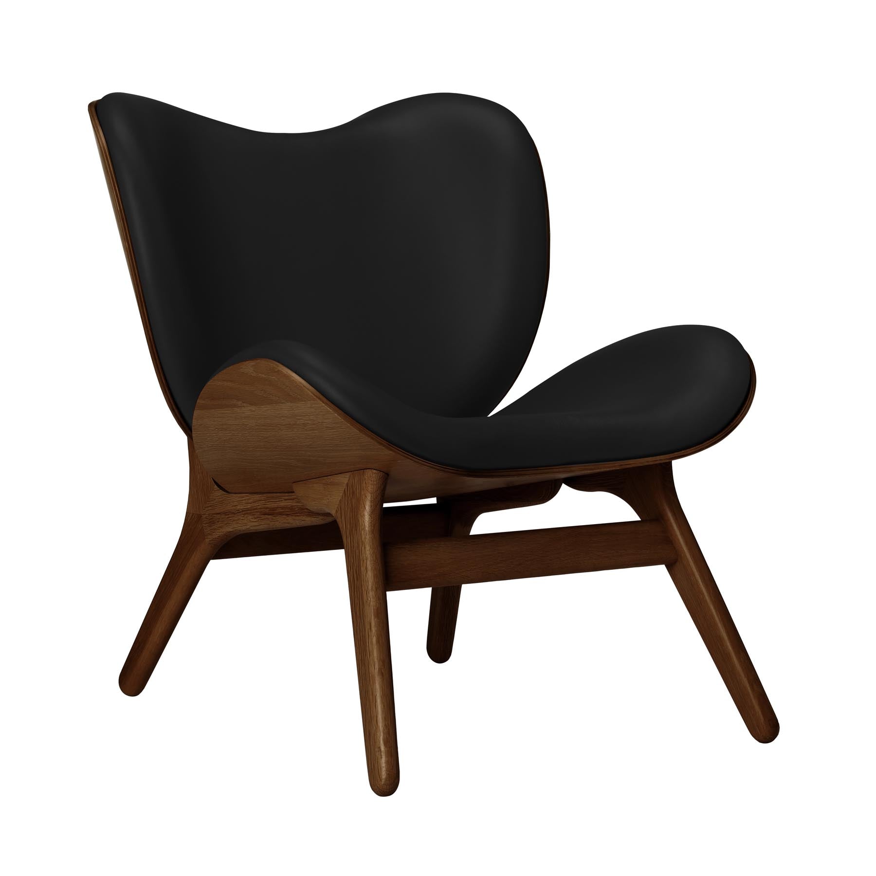 Eleganter Low Sessel A Conversation Piece von Umage, ideal für stilvolle Entspannung und ansprechende Wohnatmosphäre.