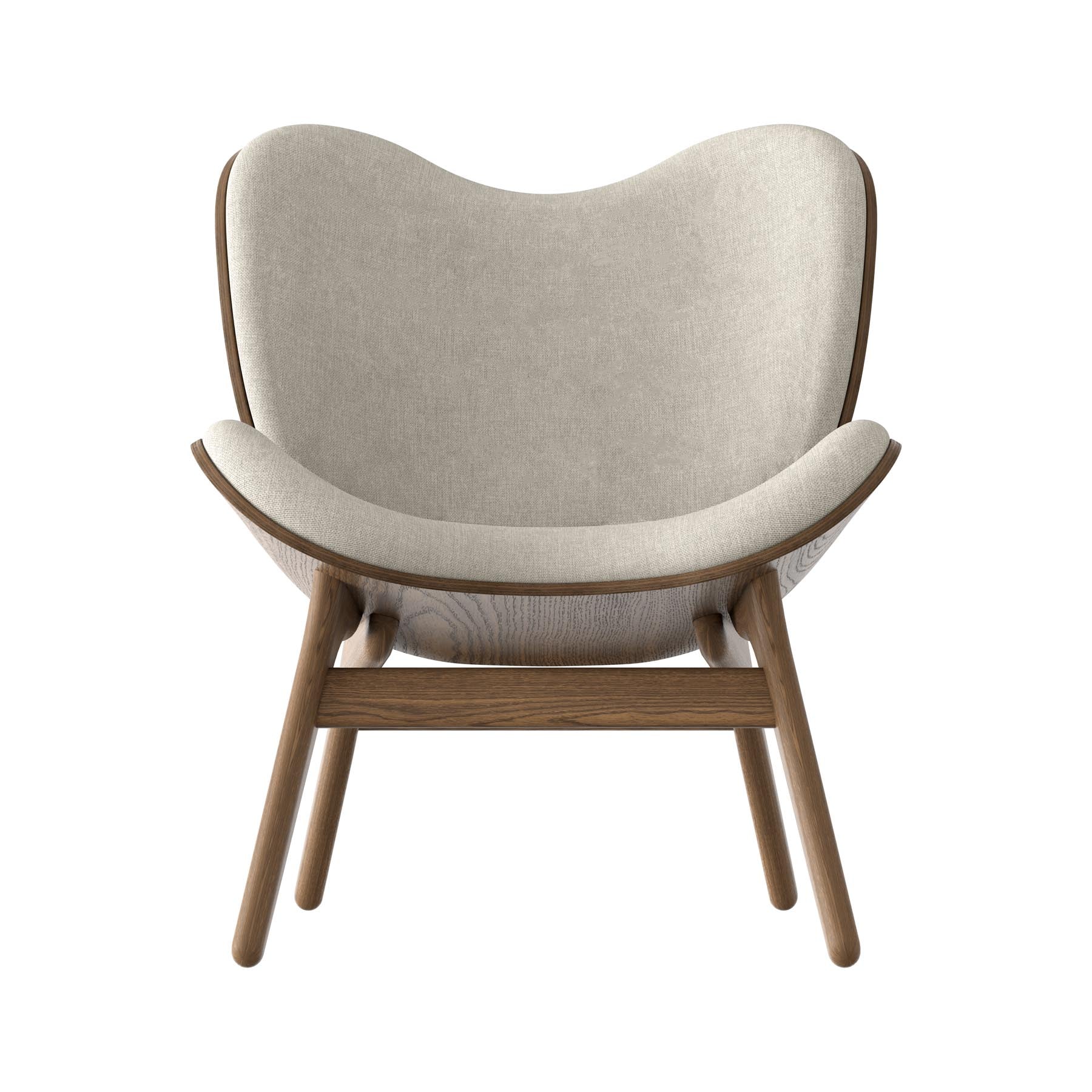Eleganter A Conversation Piece Low Sessel von Umage in sanften Farbtönen, ideal für entspannte Momente und geschmackvolle Einrichtung.