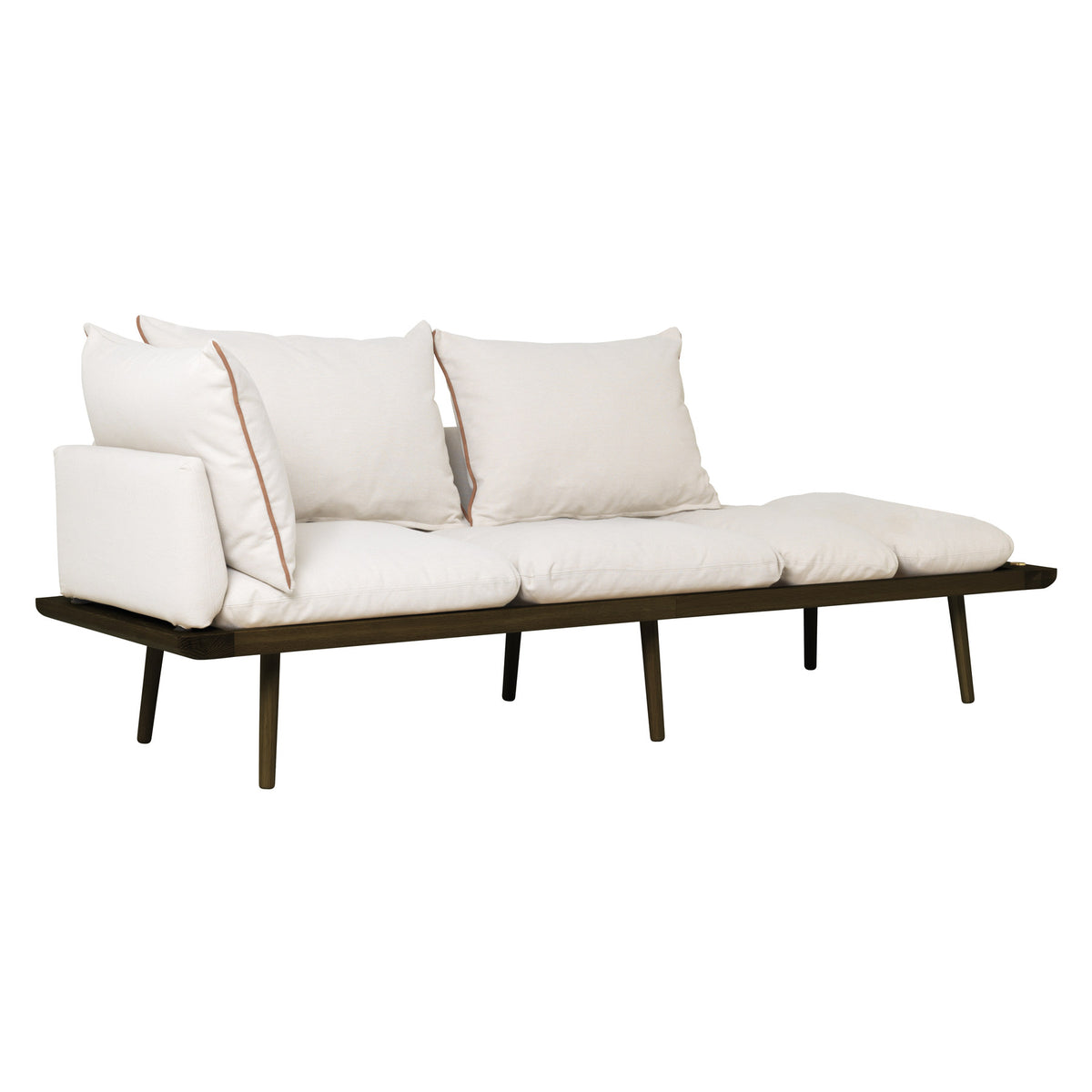 Lounge Around 3-Sitzer Sofa in White Sands präsentiert im Onlineshop von KAQTU Design AG. 3er Sofa ist von Umage