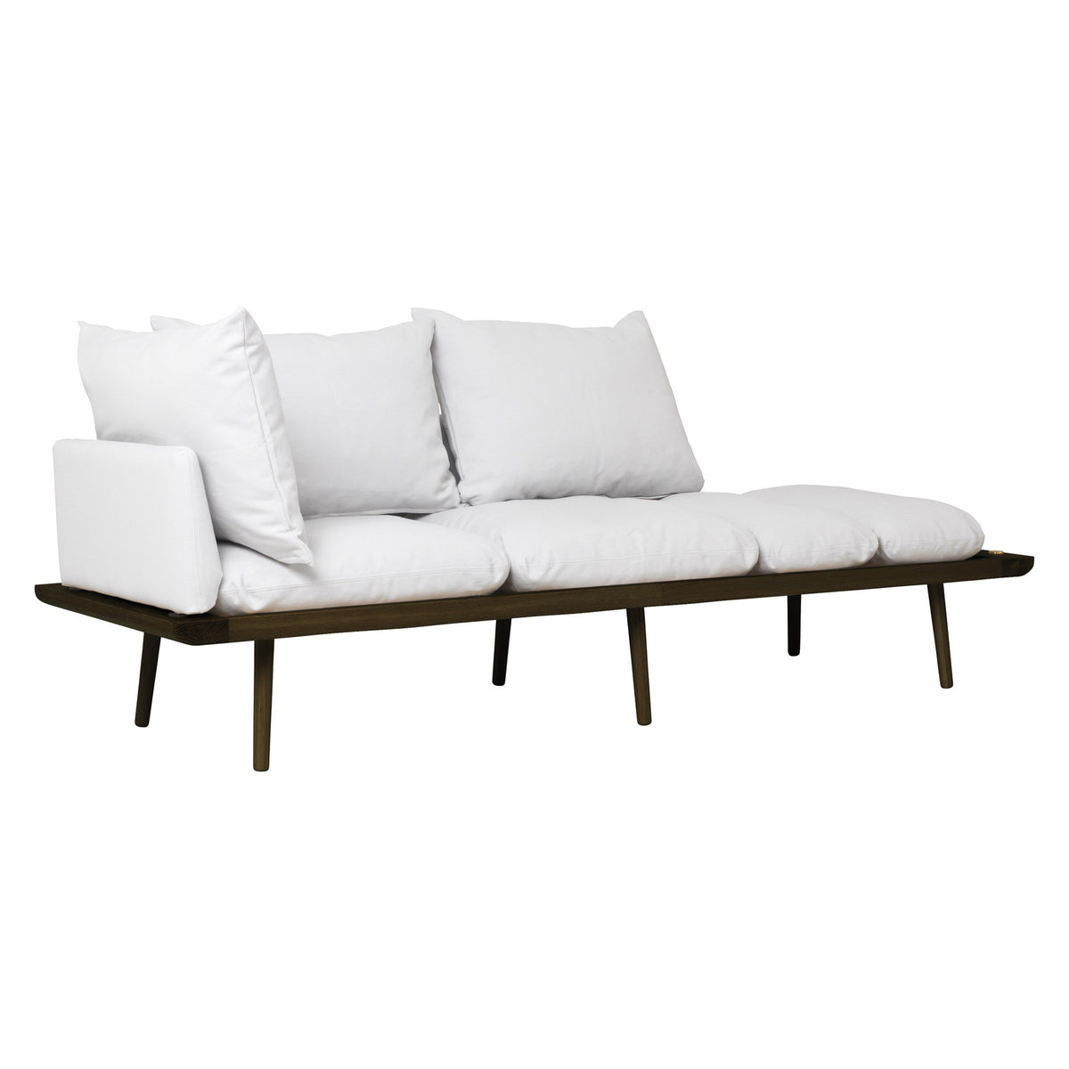Lounge Around 3-Sitzer Sofa in Sterling präsentiert im Onlineshop von KAQTU Design AG. 3er Sofa ist von Umage